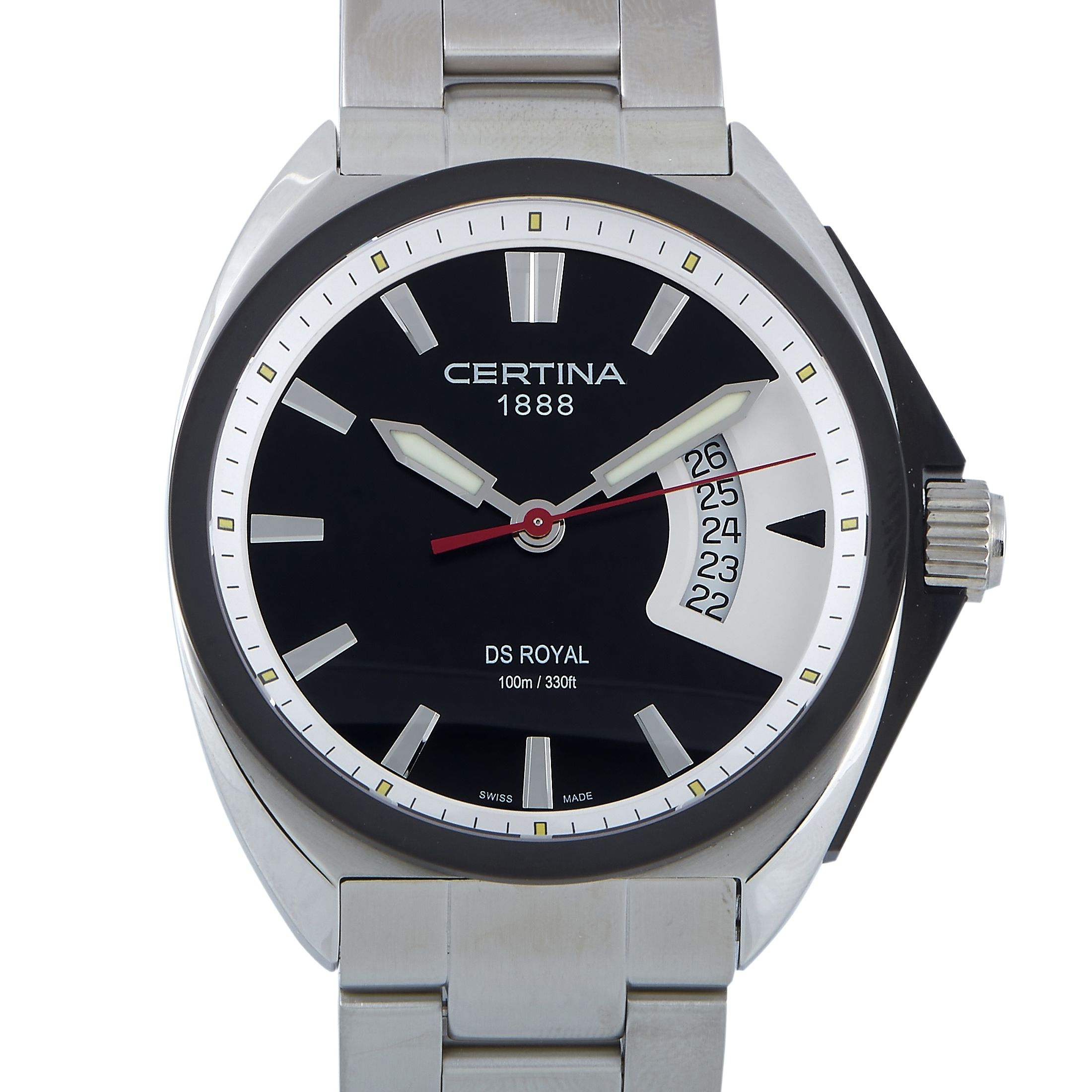 Certina DS Royal Quartz Black Dial Men's Watch C010.410.11.051.00