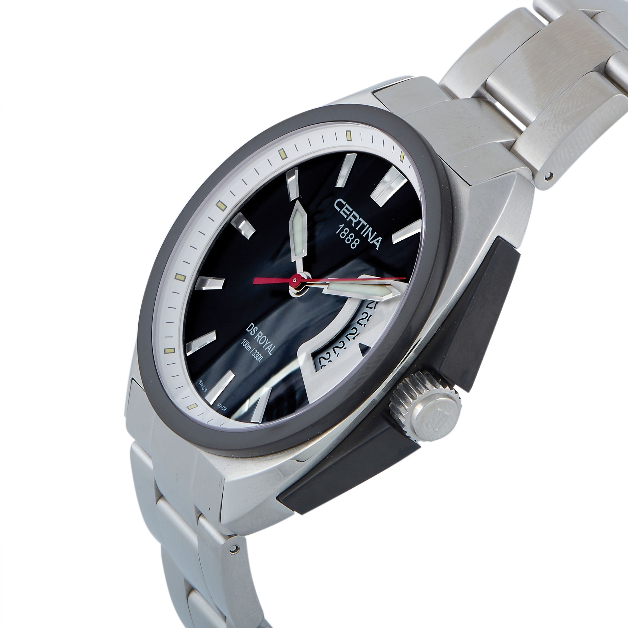 Certina DS Royal Quartz Black Dial Men's Watch C010.410.11.051.00