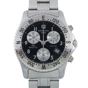 Certina DS Nautic Black Dial Men's Chronograph Watch C542.7118.42.92