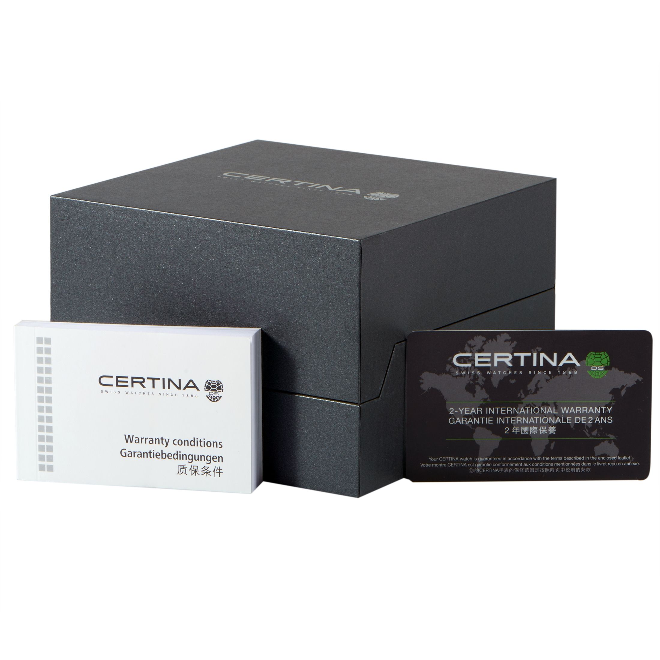 Certina DS Royal Quartz Black Dial Men's Watch C010.410.11.051.00