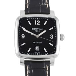 Certina DS Podium Black Dial Black Dial Ladies Watch C025.510.16.057.00