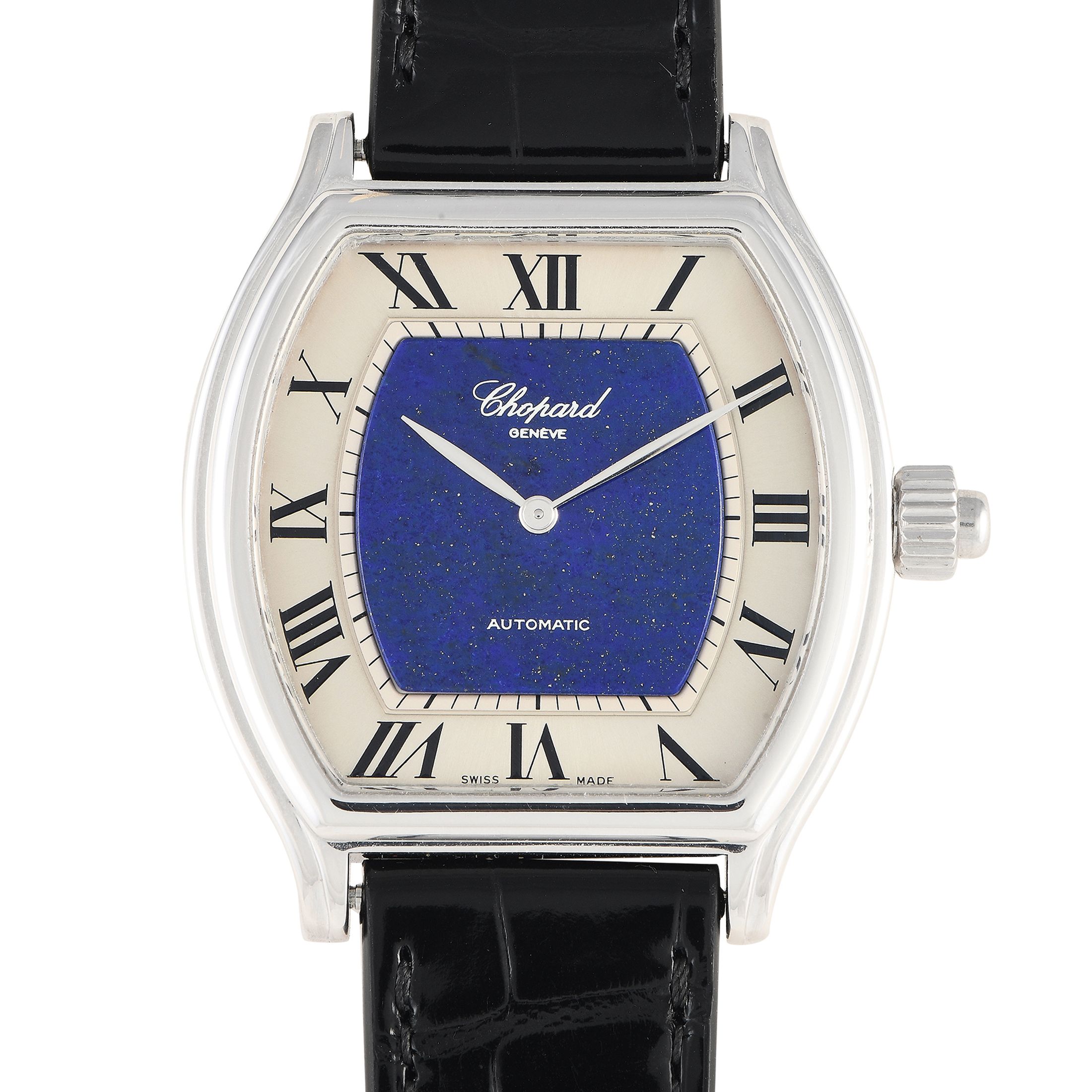 Chopard Tortue Erotique Lapis Lazuli Dial White Gold Watch 16/2254/478