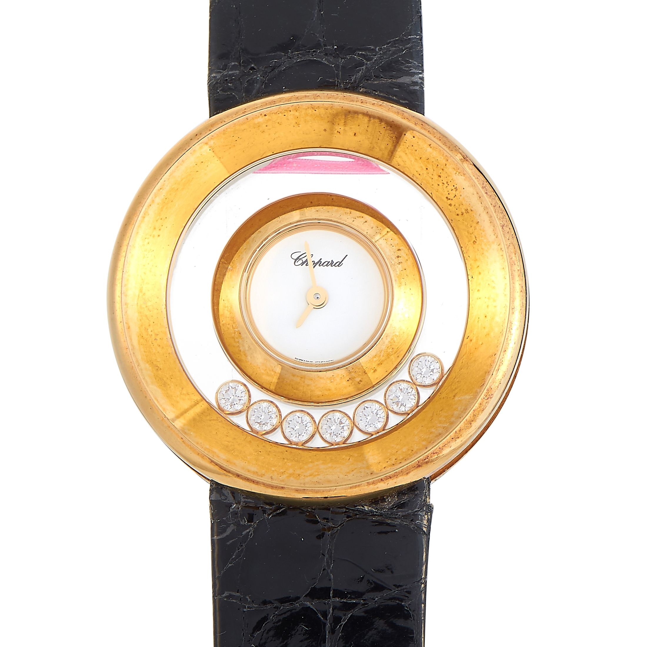 Chopard Happy Diamonds 18K Yellow Gold Ladies Watch 20/6923