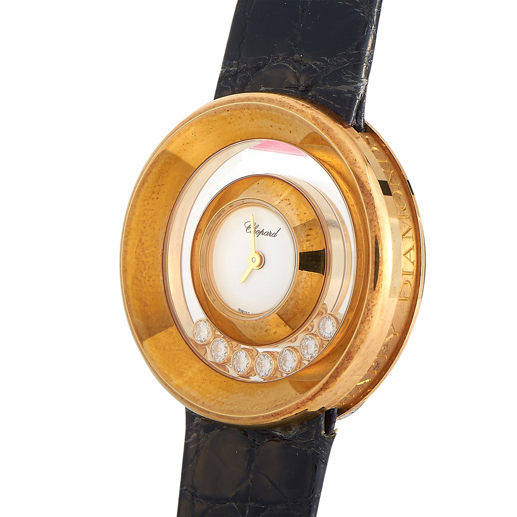 Chopard Happy Diamonds 18K Yellow Gold Ladies Watch 20/6923