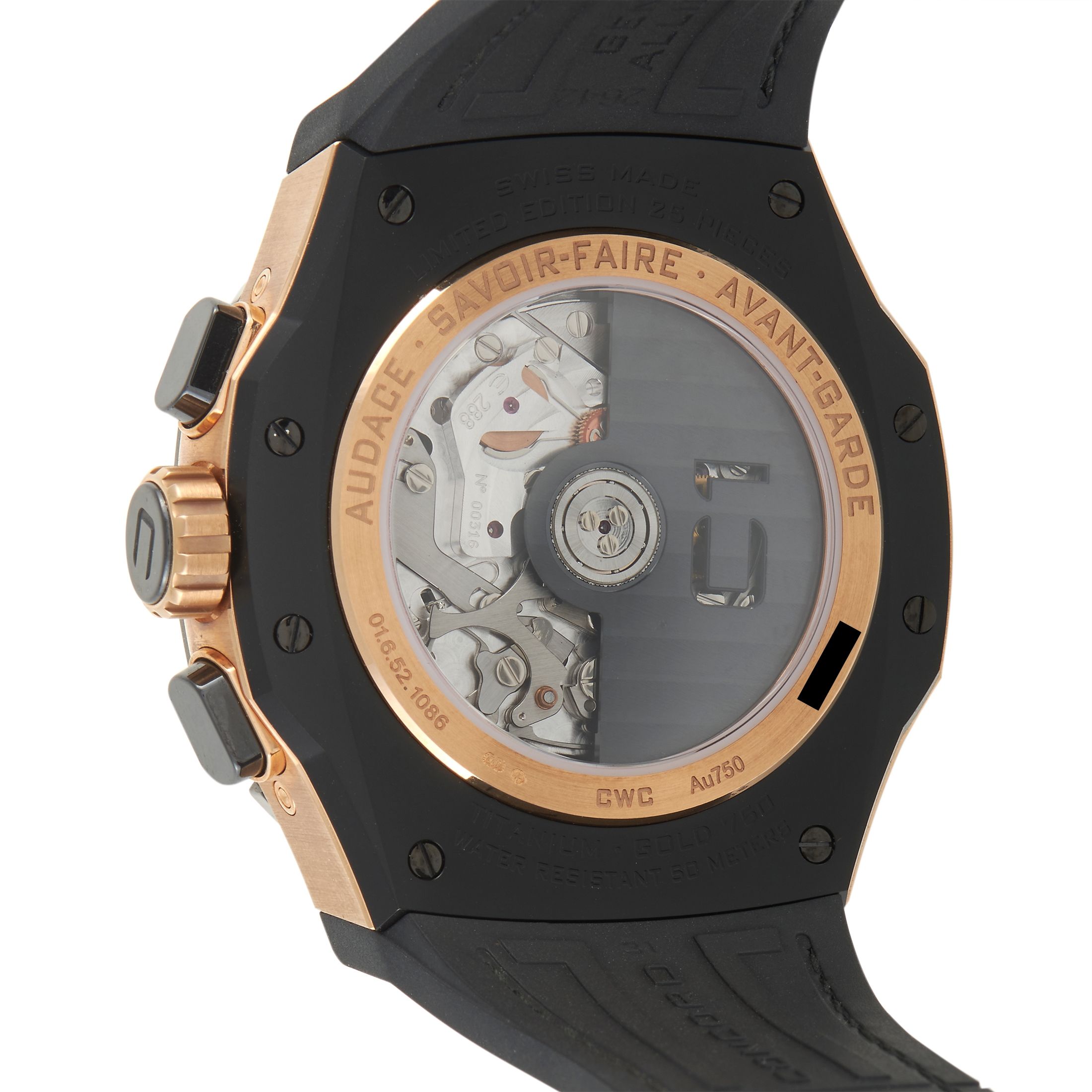 Concord C1 Perpetual Calendar Chronograph Rose Gold Watch 01.6.52.1086