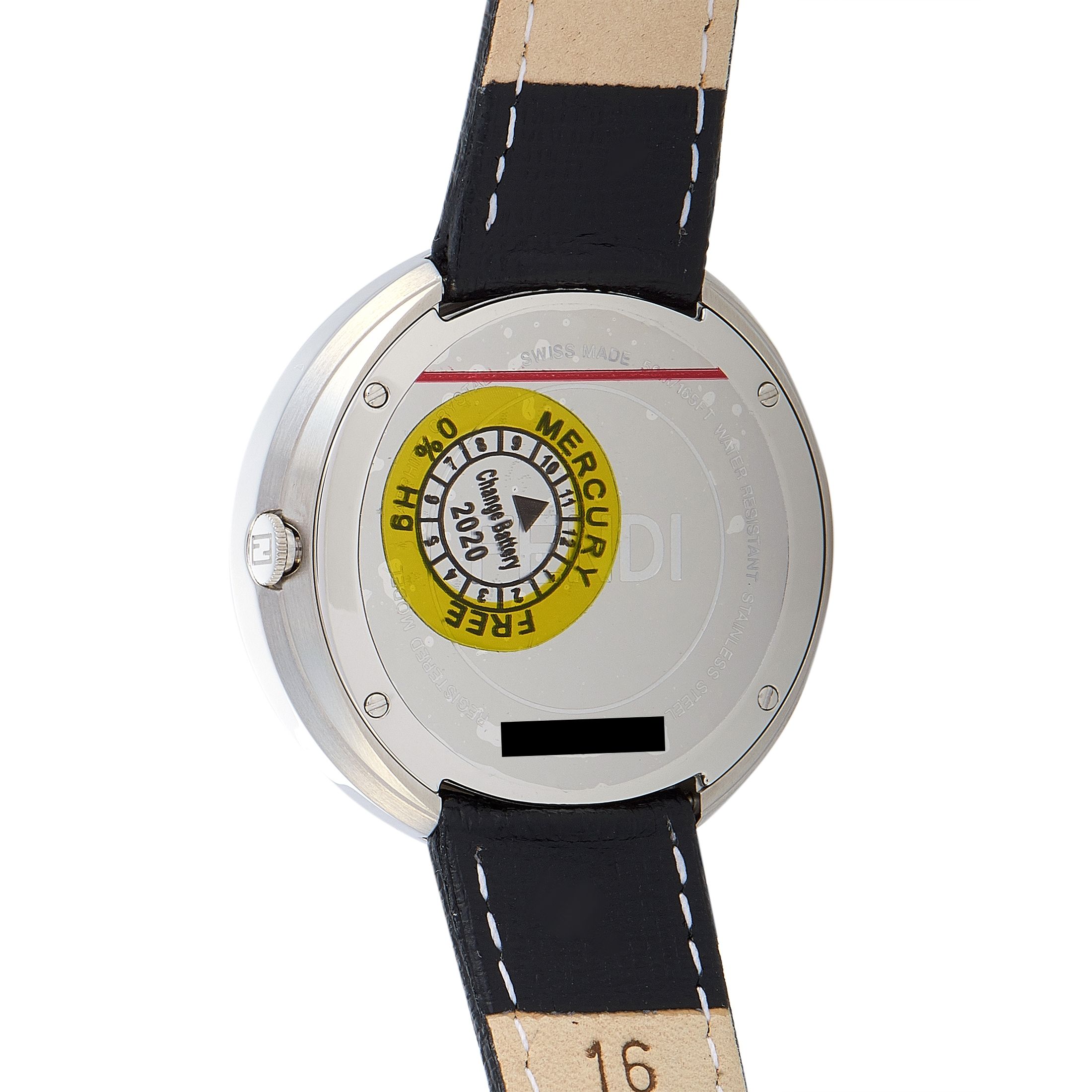 Fendi My Way Black Stainless Steel Watch F352031011