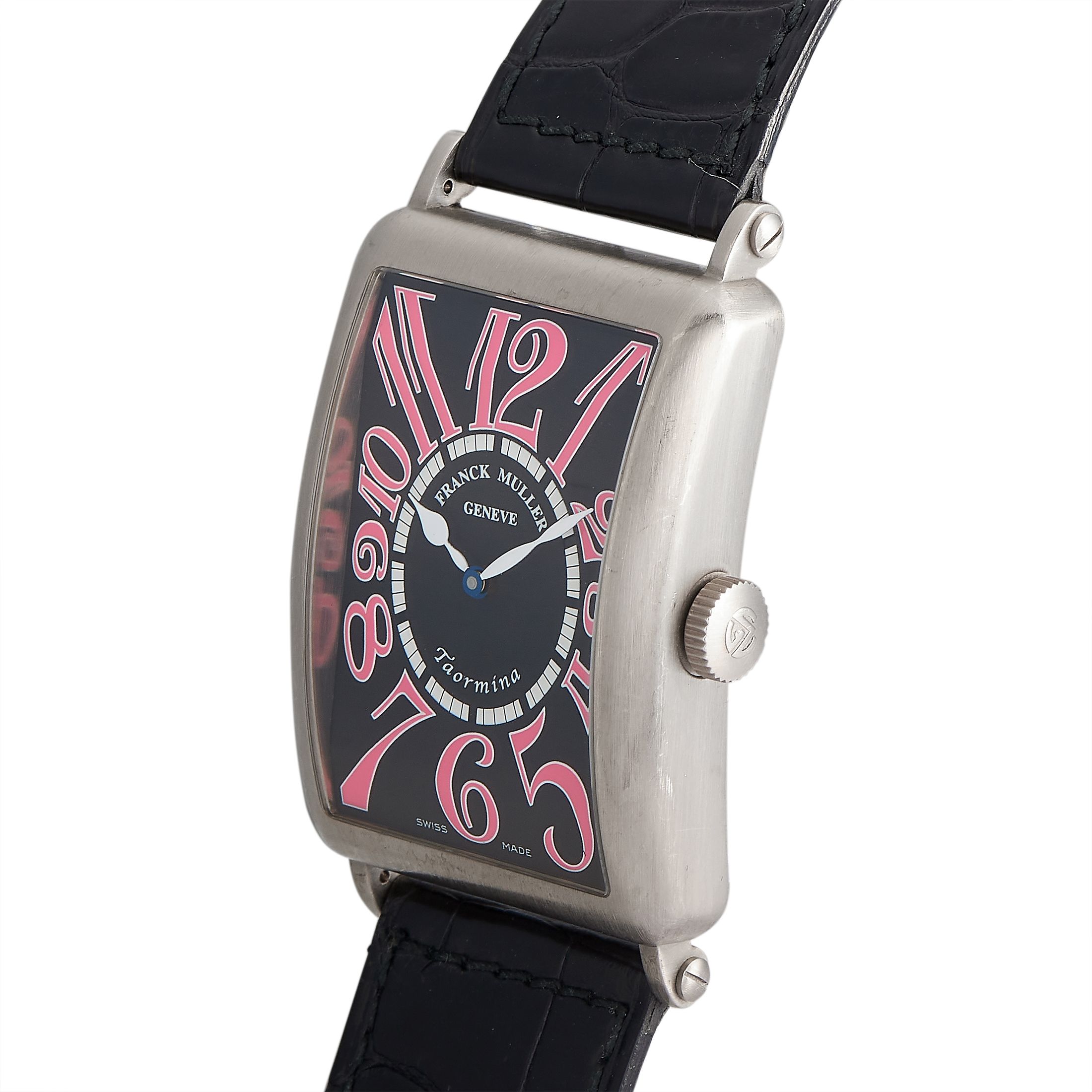 Franck Muller Long Island White Gold Watch 1200 SC Taormina