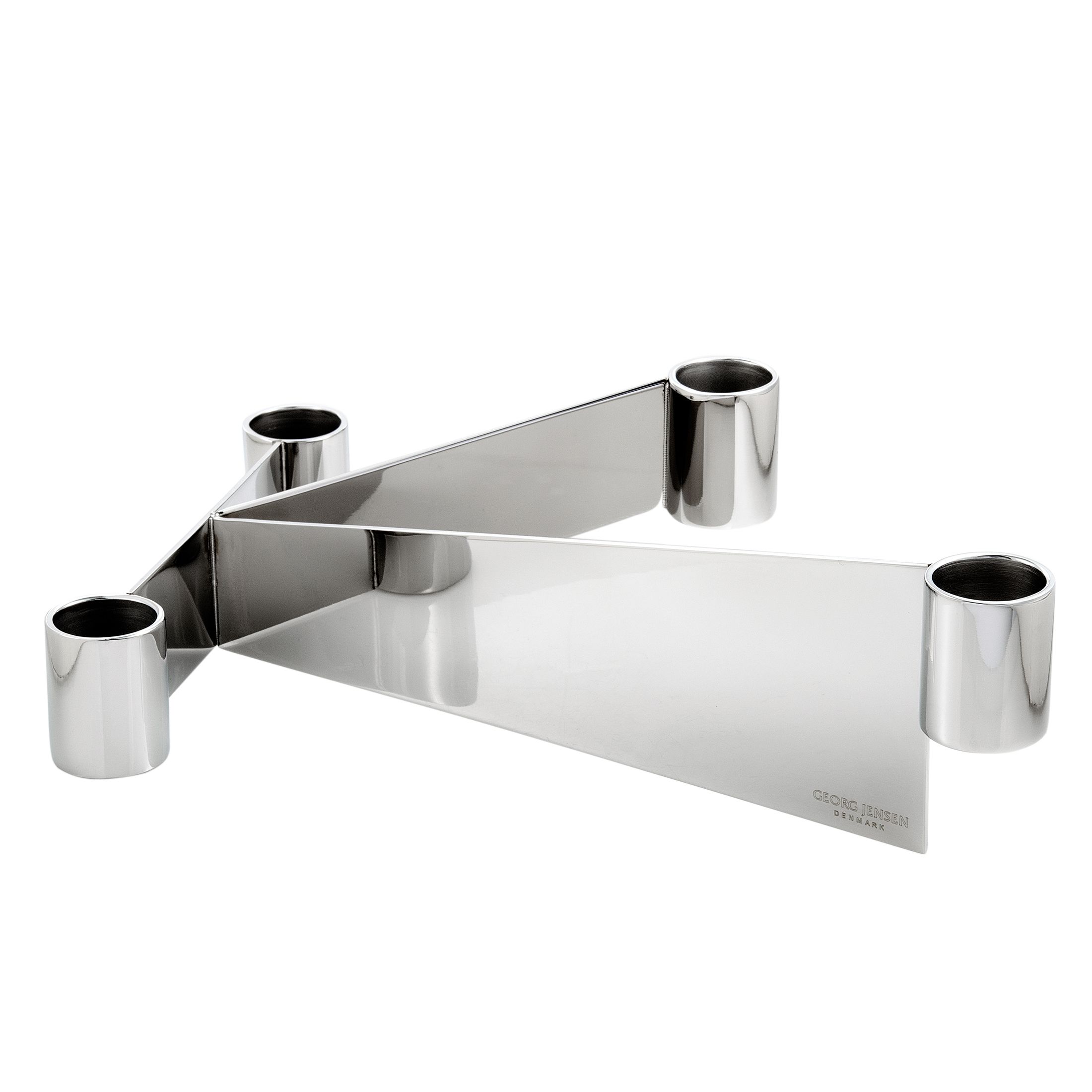 Georg Jensen Urkiola Stainless Steel Candle Holder