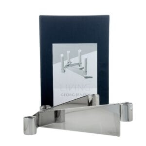 Georg Jensen Urkiola Stainless Steel Candle Holder
