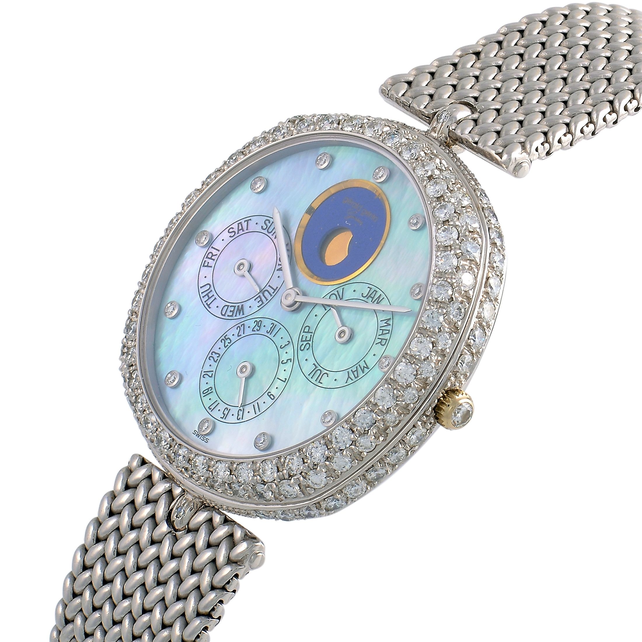 Gerald Genta Perpetual Calendar Moonphase Watch