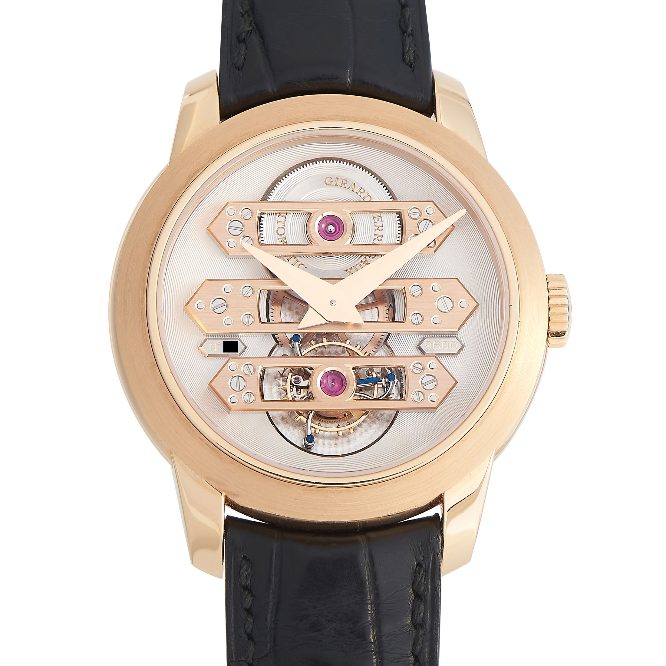 Girard Perregaux Tourbillon Three Gold Bridges Watch 99193-52-002-BA6A