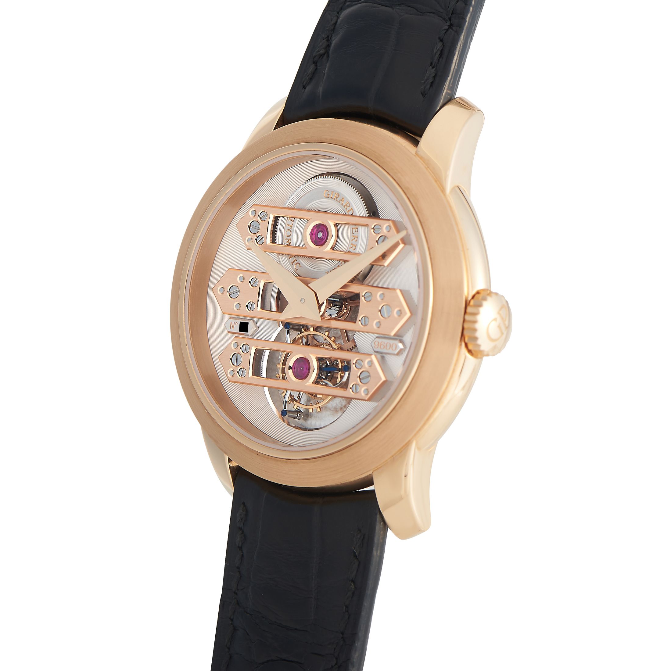 Girard Perregaux Tourbillon Three Gold Bridges Watch 99193-52-002-BA6A