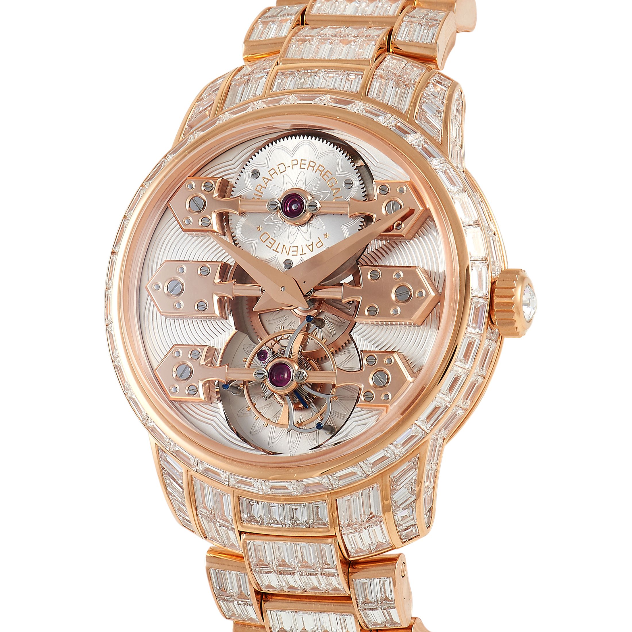 Girard Perregaux La Esmeralda Tourbillon Piece Unique Watch 99275