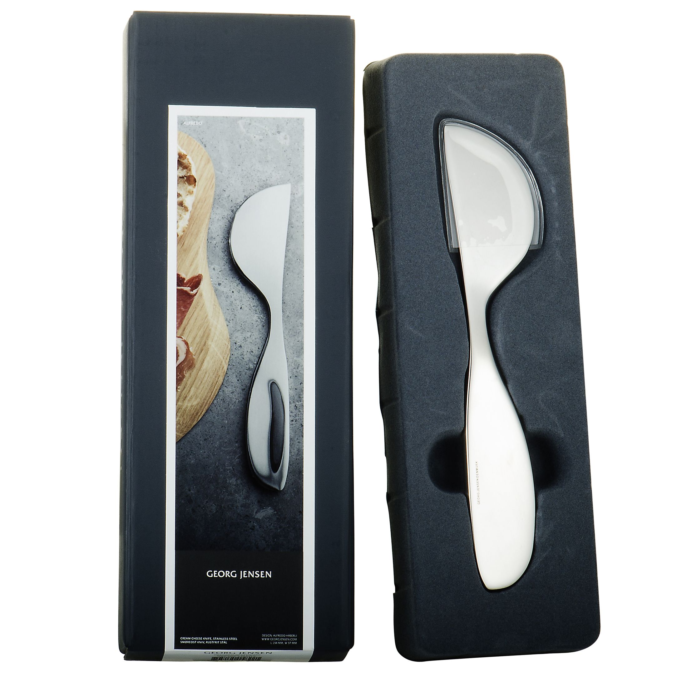 Georg Jensen Alfredo Stainless Steel Cream Cheese Knife