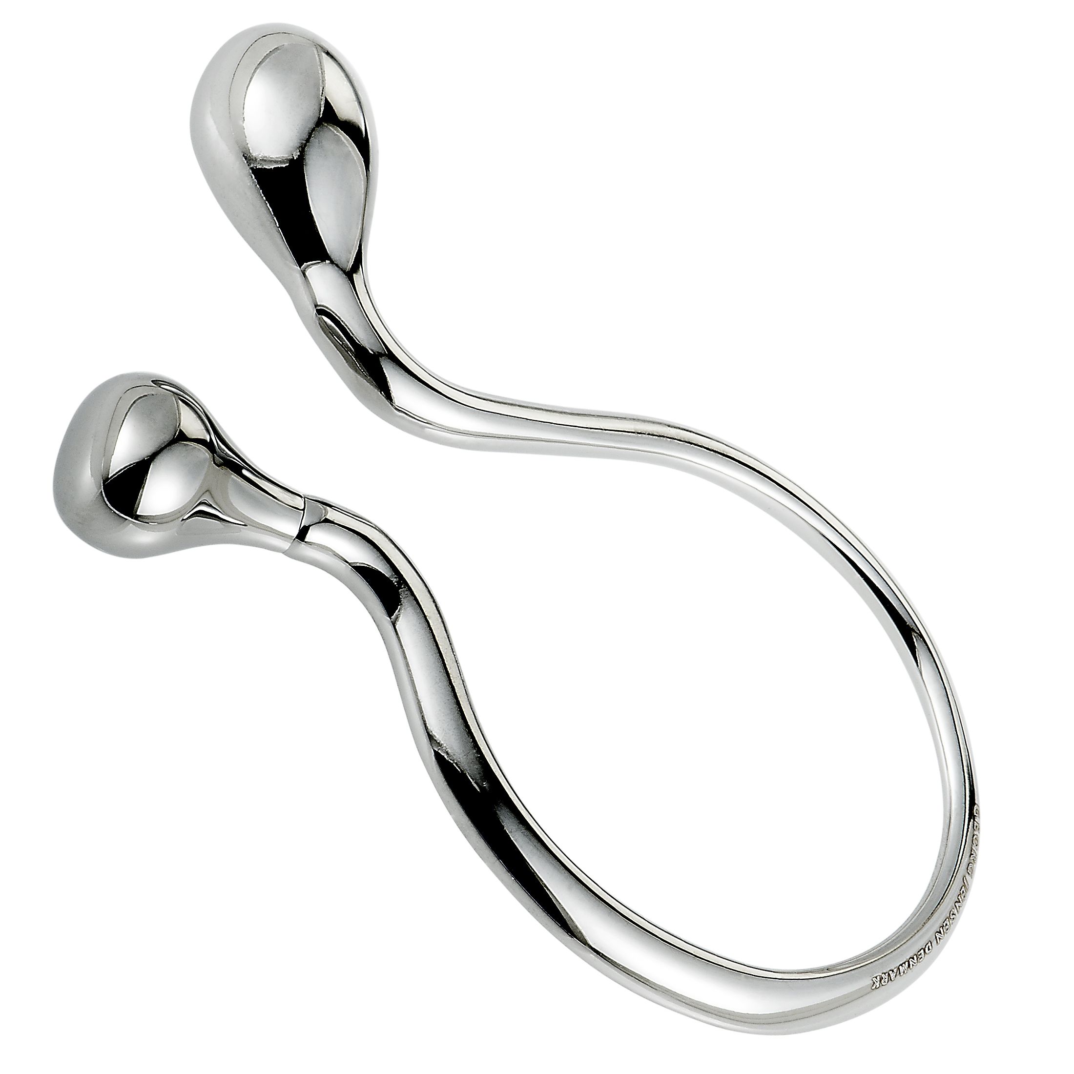 Georg Jensen Stainless Steel Space Keyring