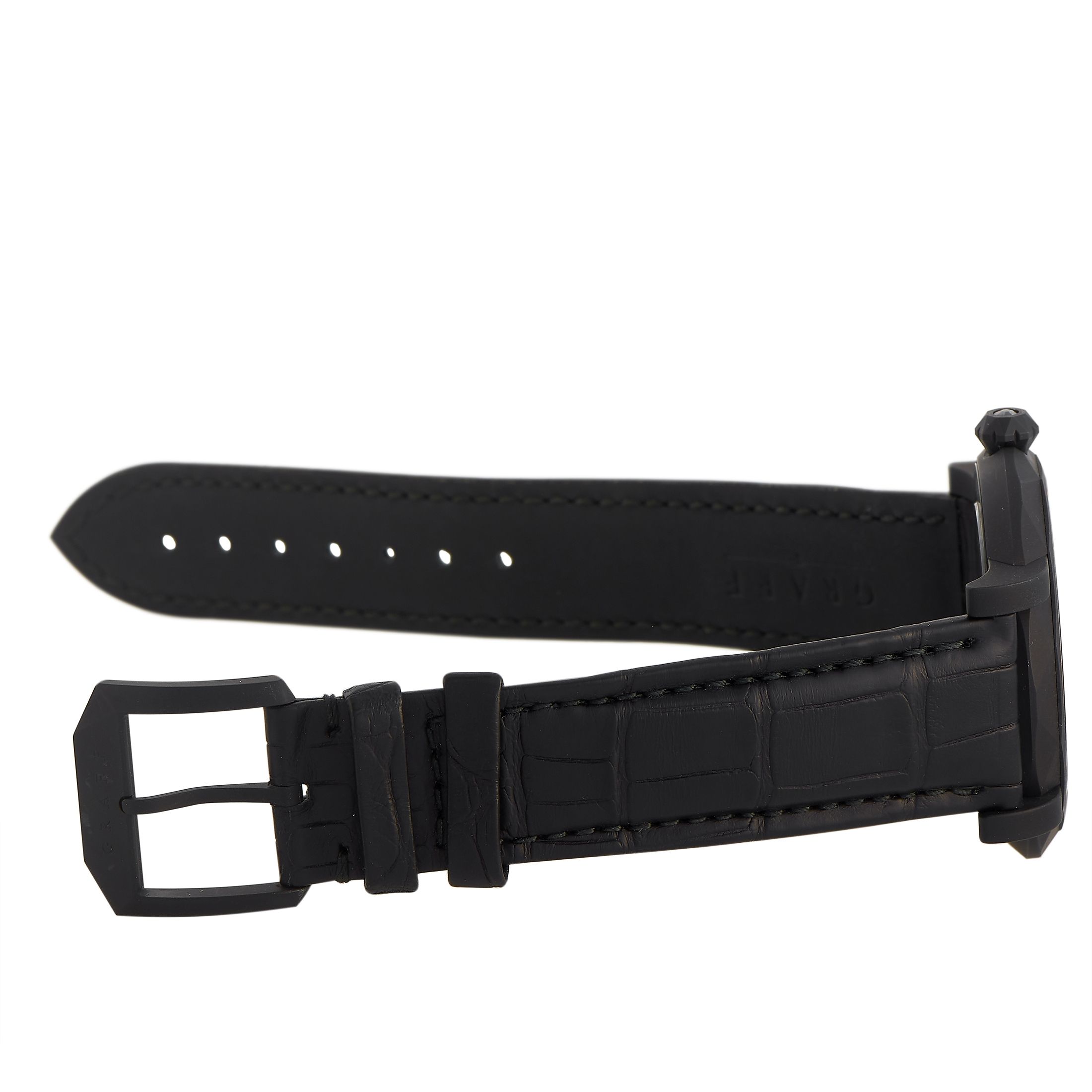 Graff Star Slim Eclipse Titanium All Black Watch GSU43DLC