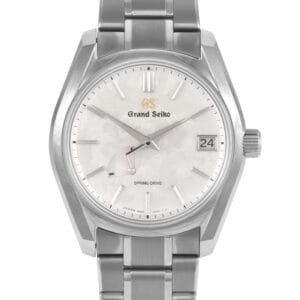 Grand Seiko "Shunbun" Spring Drive Textured Dial Watch SBGA413