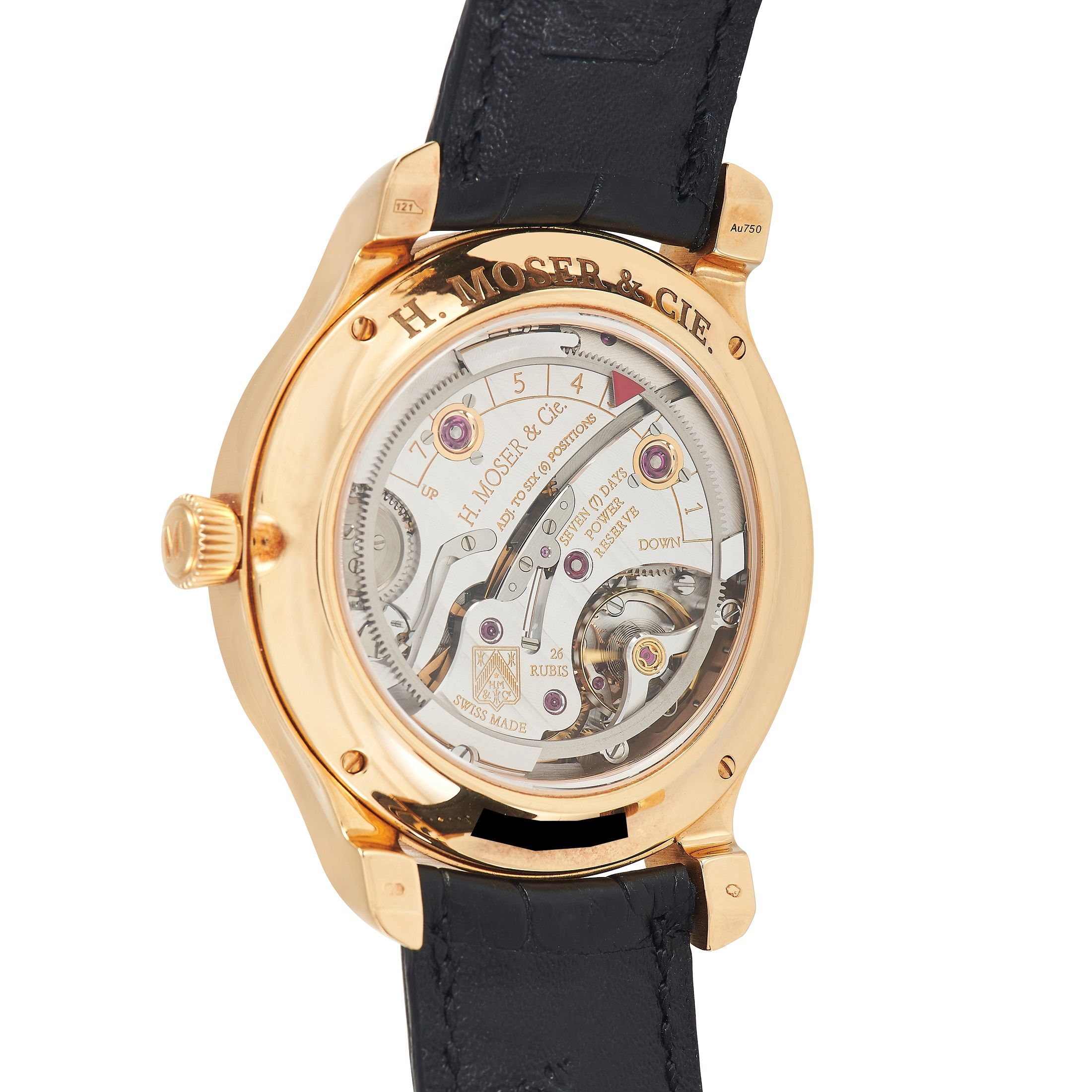 H. Moser & Cie Endeavour Moon 41mm Watch 1348-0100