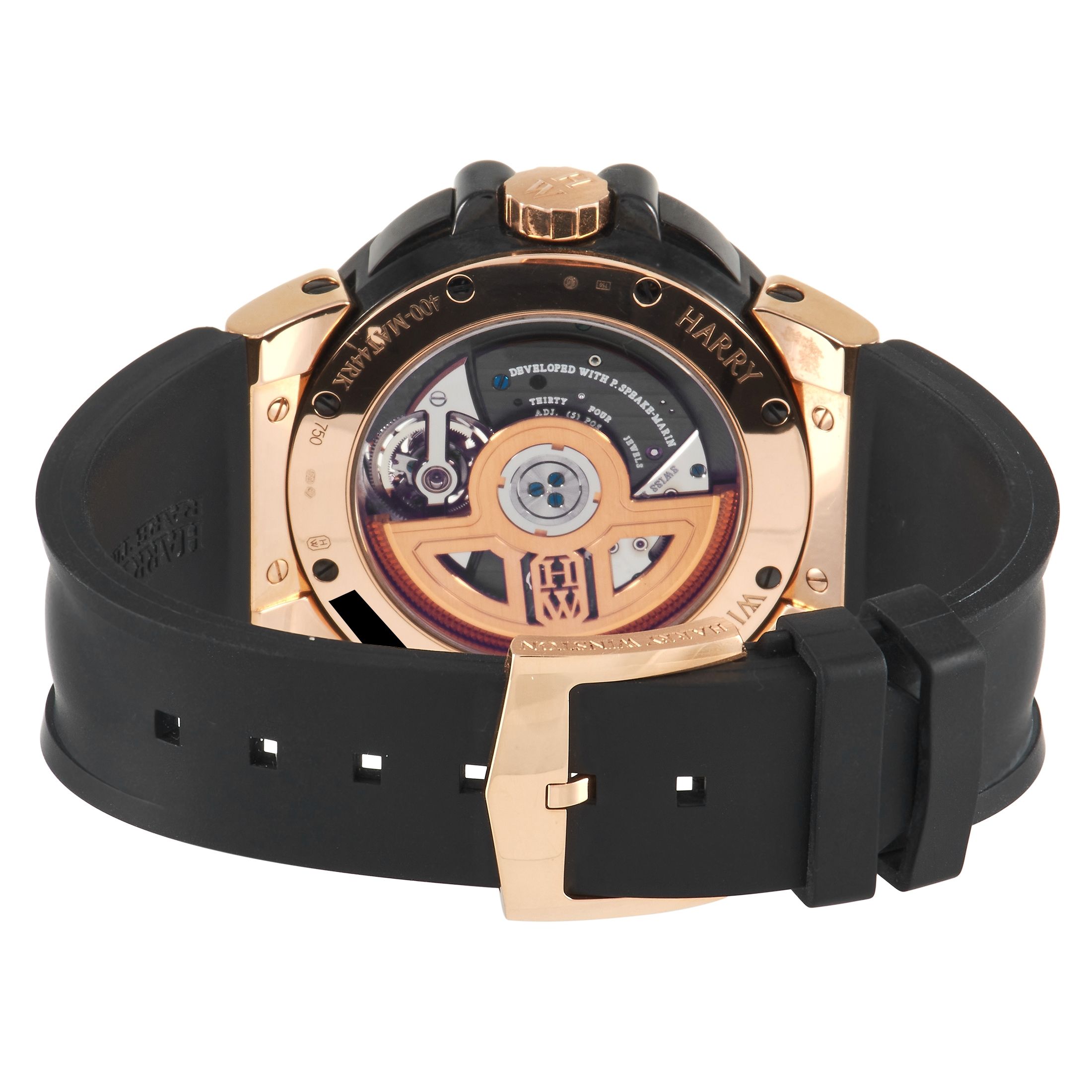 Harry Winston Ocean Tourbillon 46mm Watch 400-MAT44RK