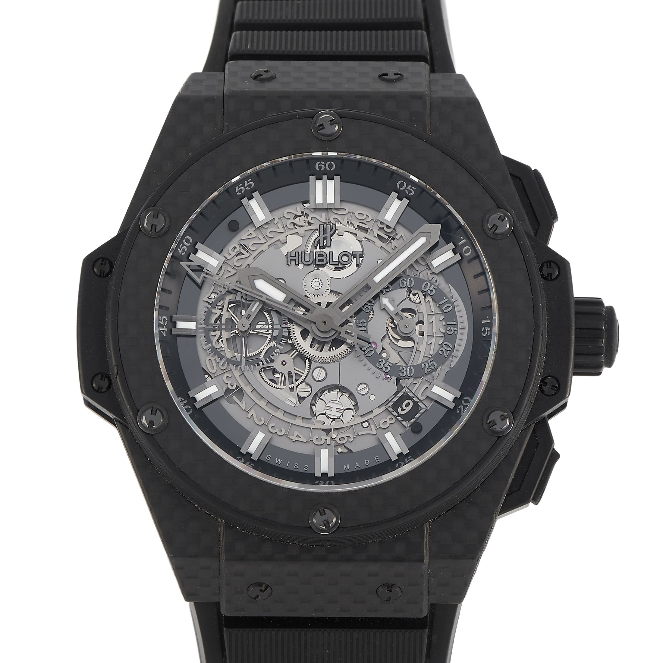 Hublot King Power UNICO Carbon Chronograph Watch 701.QX.0140.RX