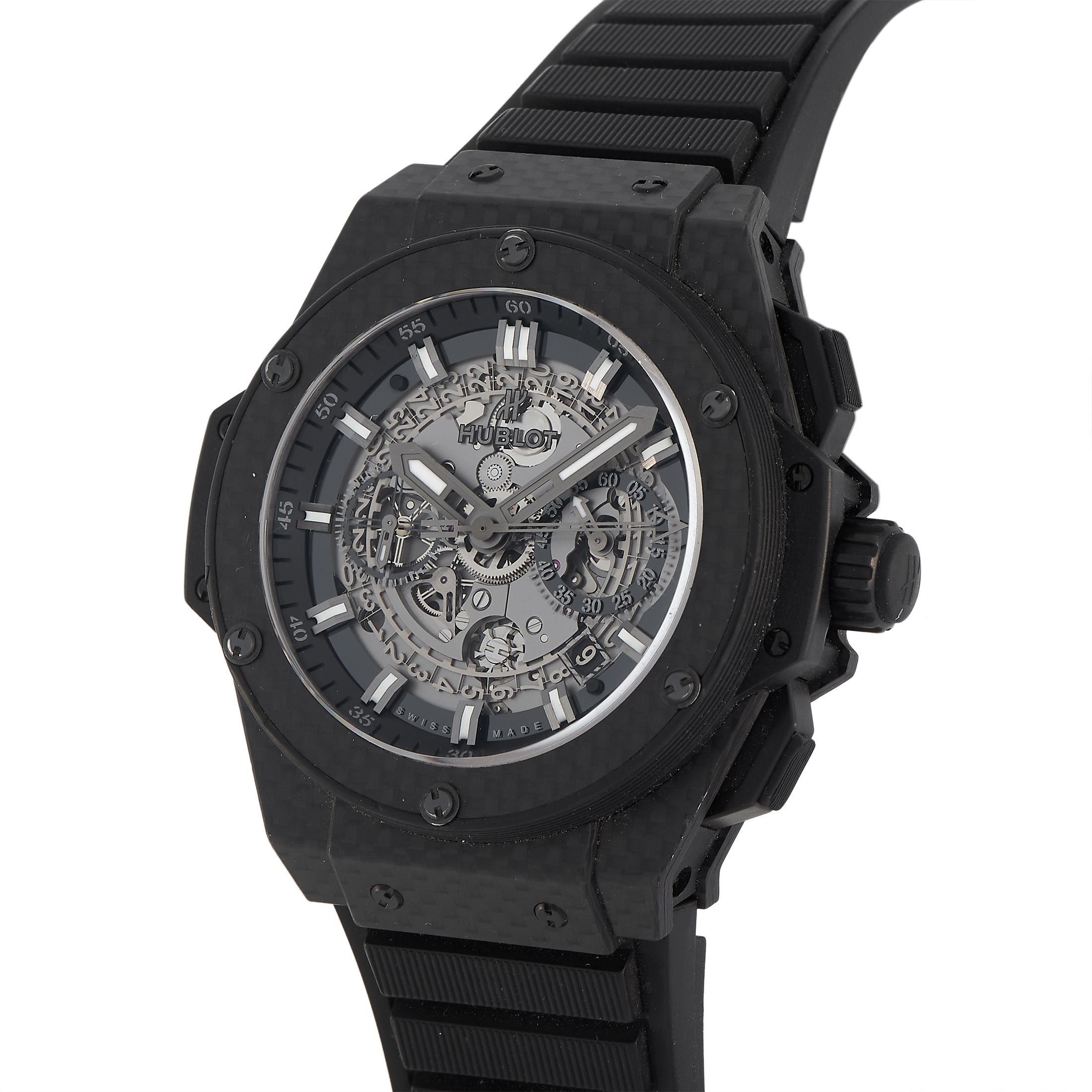 Hublot King Power UNICO Carbon Chronograph Watch 701.QX.0140.RX