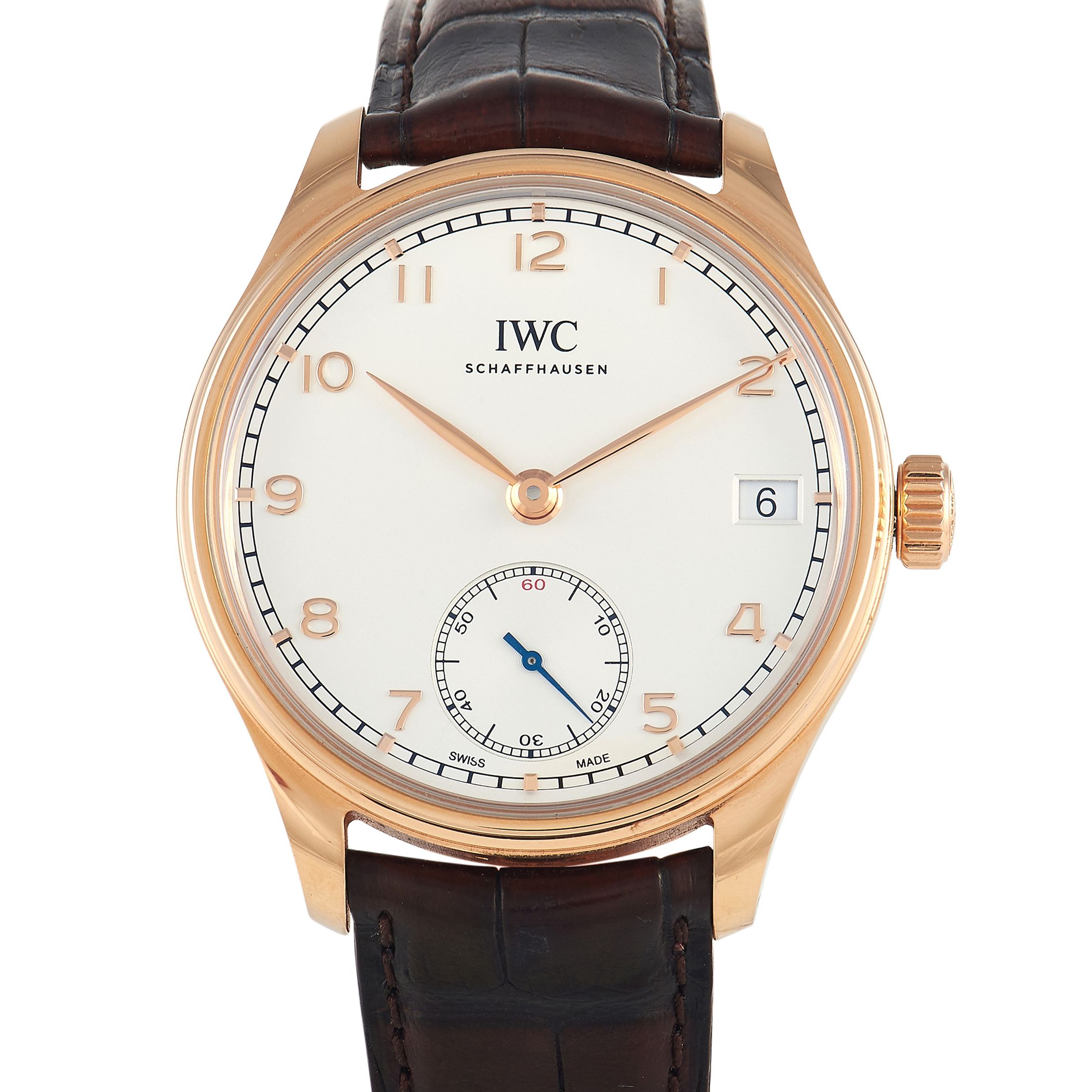 IWC Portuguese Hand-Wound Eight Days Watch IW510204