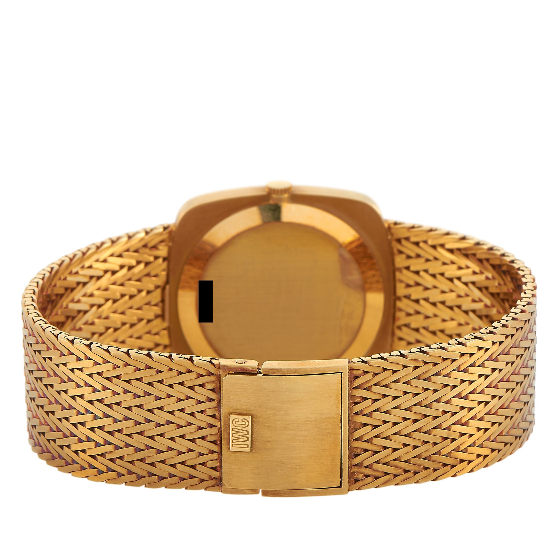 IWC Khanjar 18K Yellow Gold Watch, Ring and Cufflinks Set