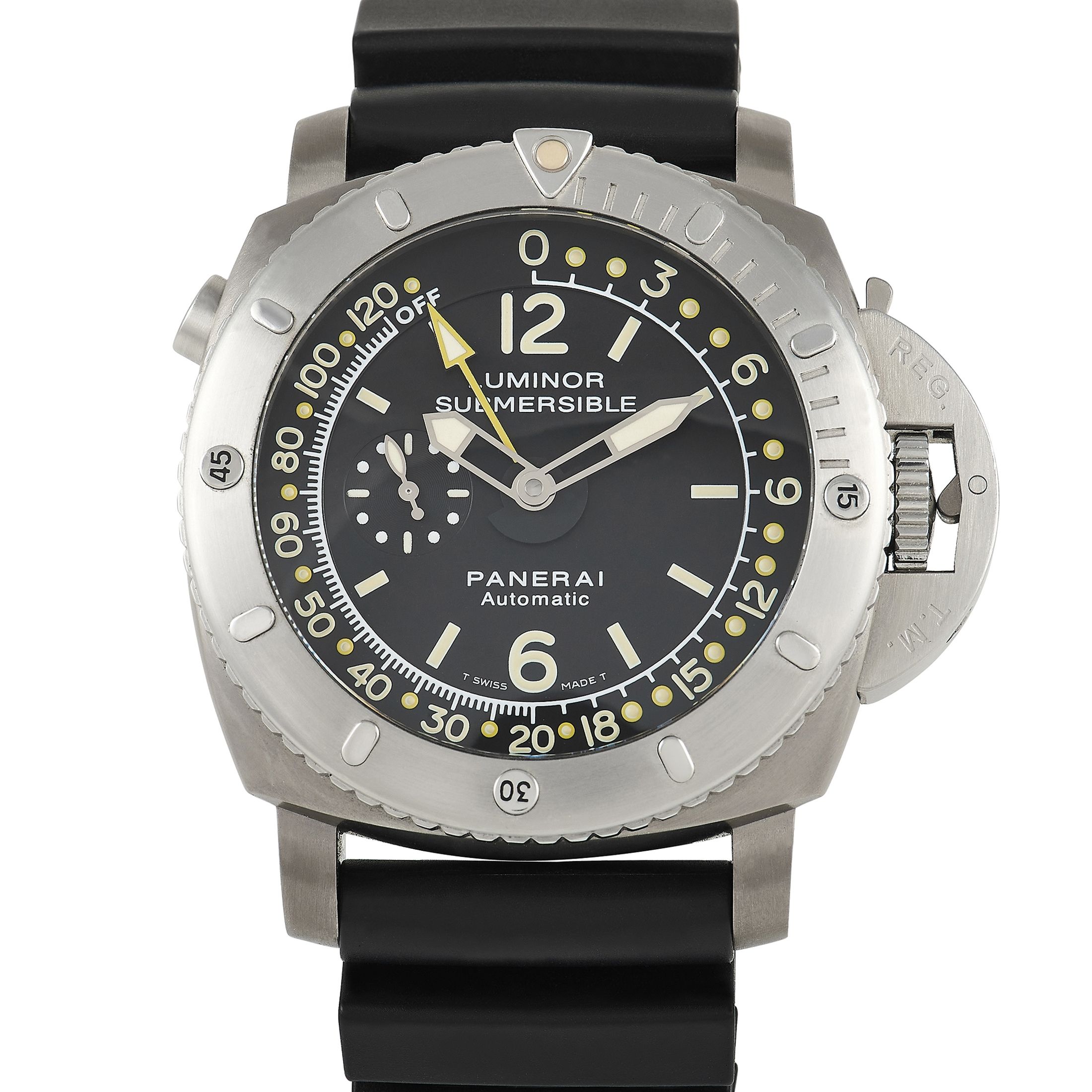 Officine Panerai Luminor 1950 Submersible Depth Gauge Watch PAM00193