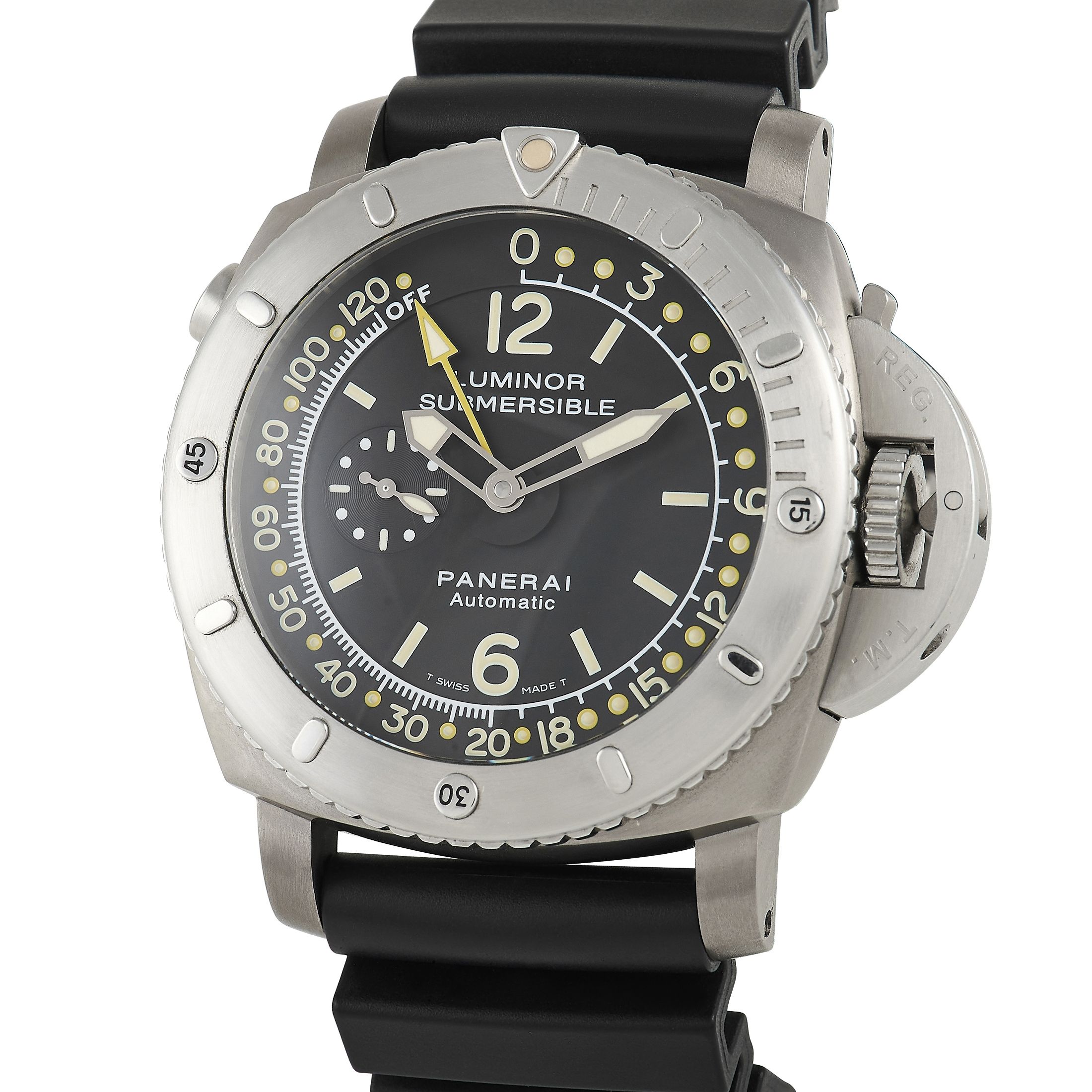 Officine Panerai Luminor 1950 Submersible Depth Gauge Watch PAM00193