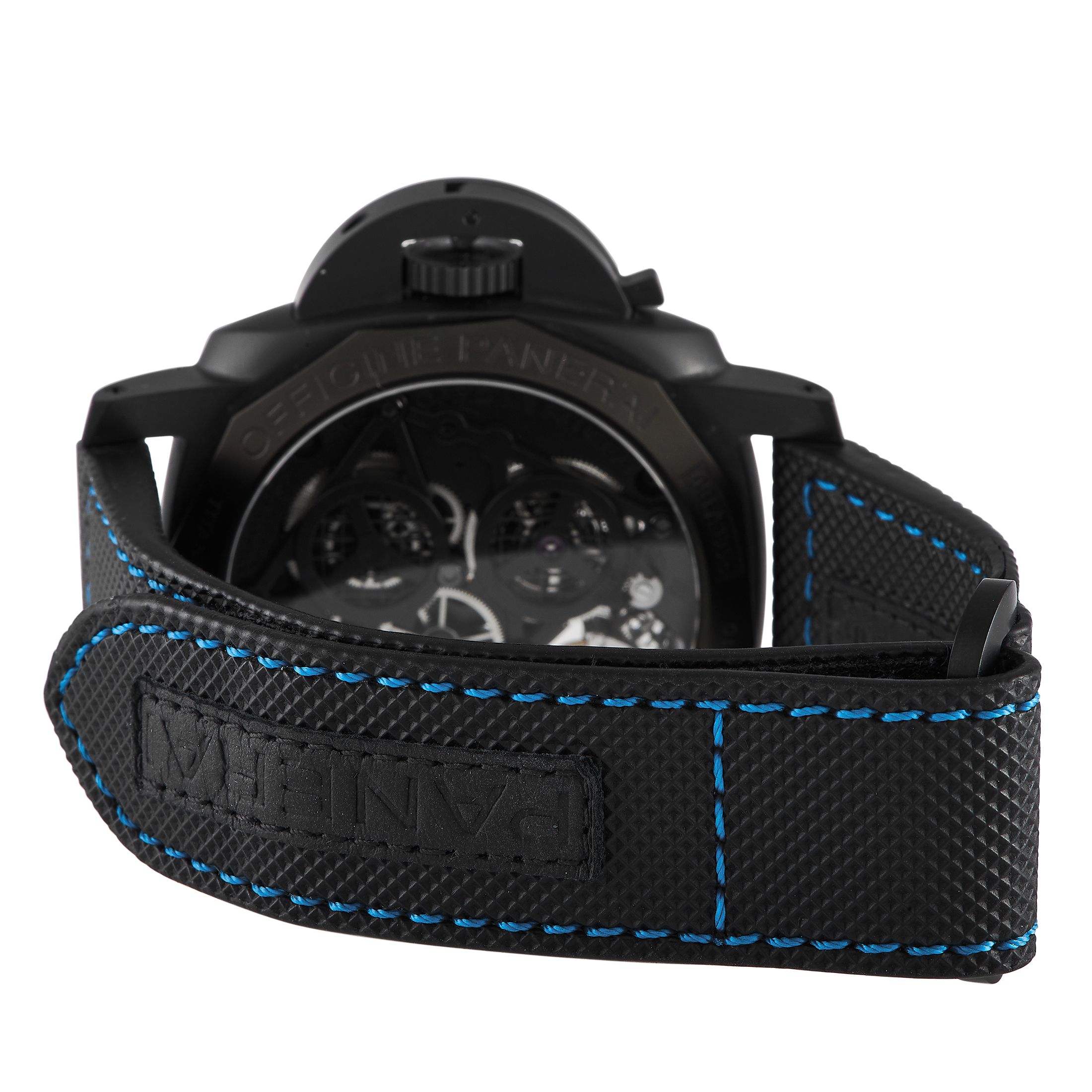 Officine Panerai Luminor 1950 Tourbillon GMT Ceramic Watch PAM00528