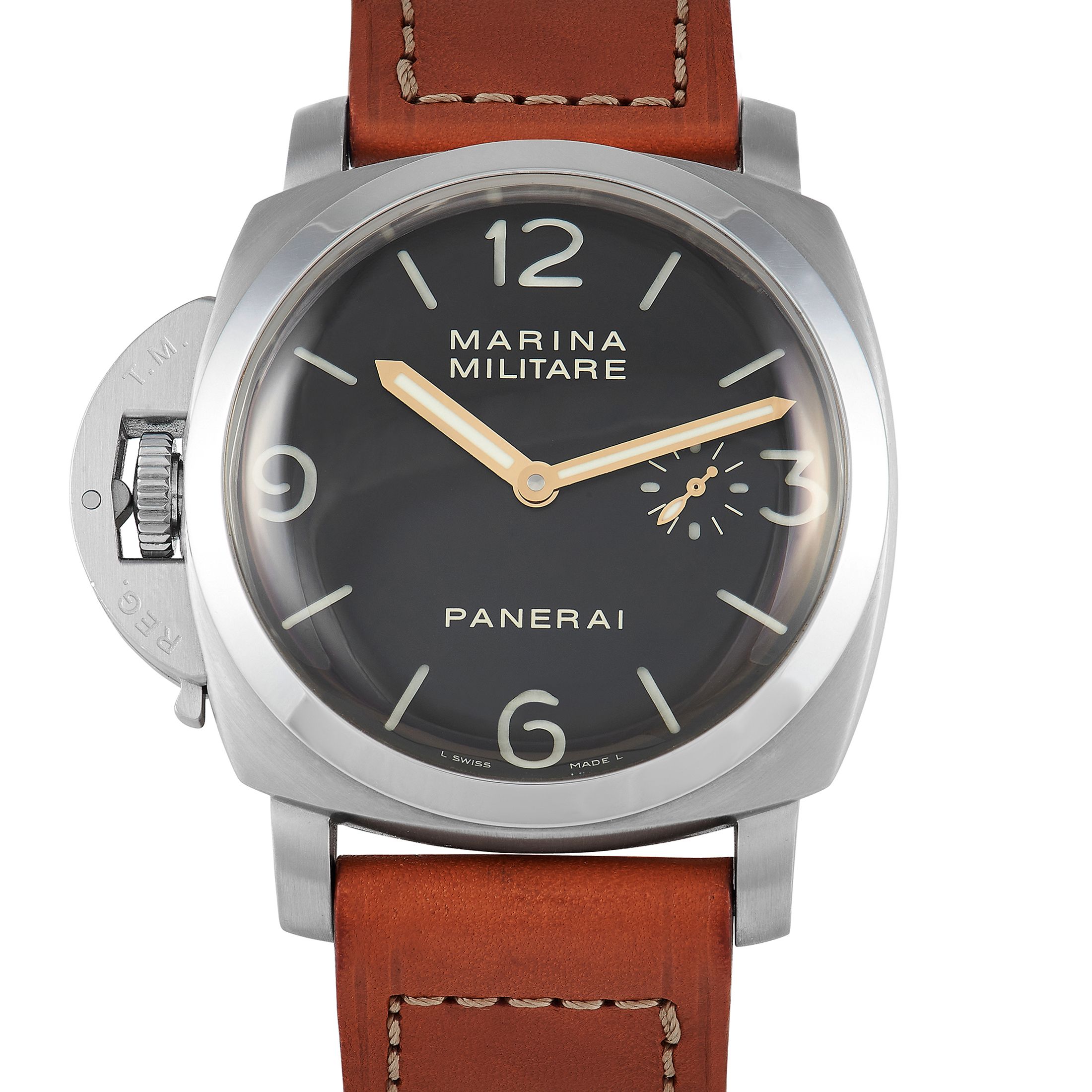 Officine Panerai Luminor Marina Militare Left-Hand Watch PAM00217