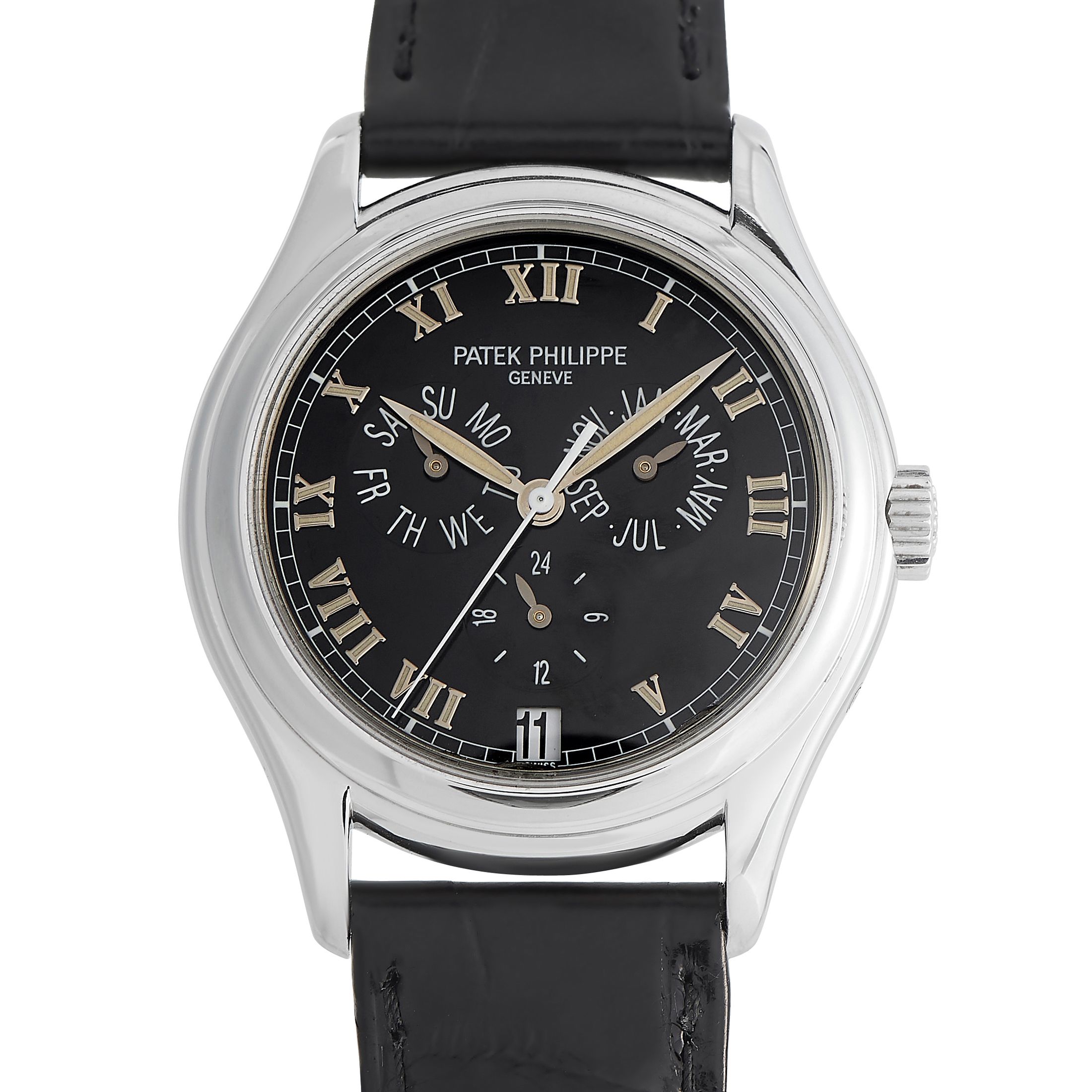 Patek Philippe Annual Calendar Platinum Watch 5035P