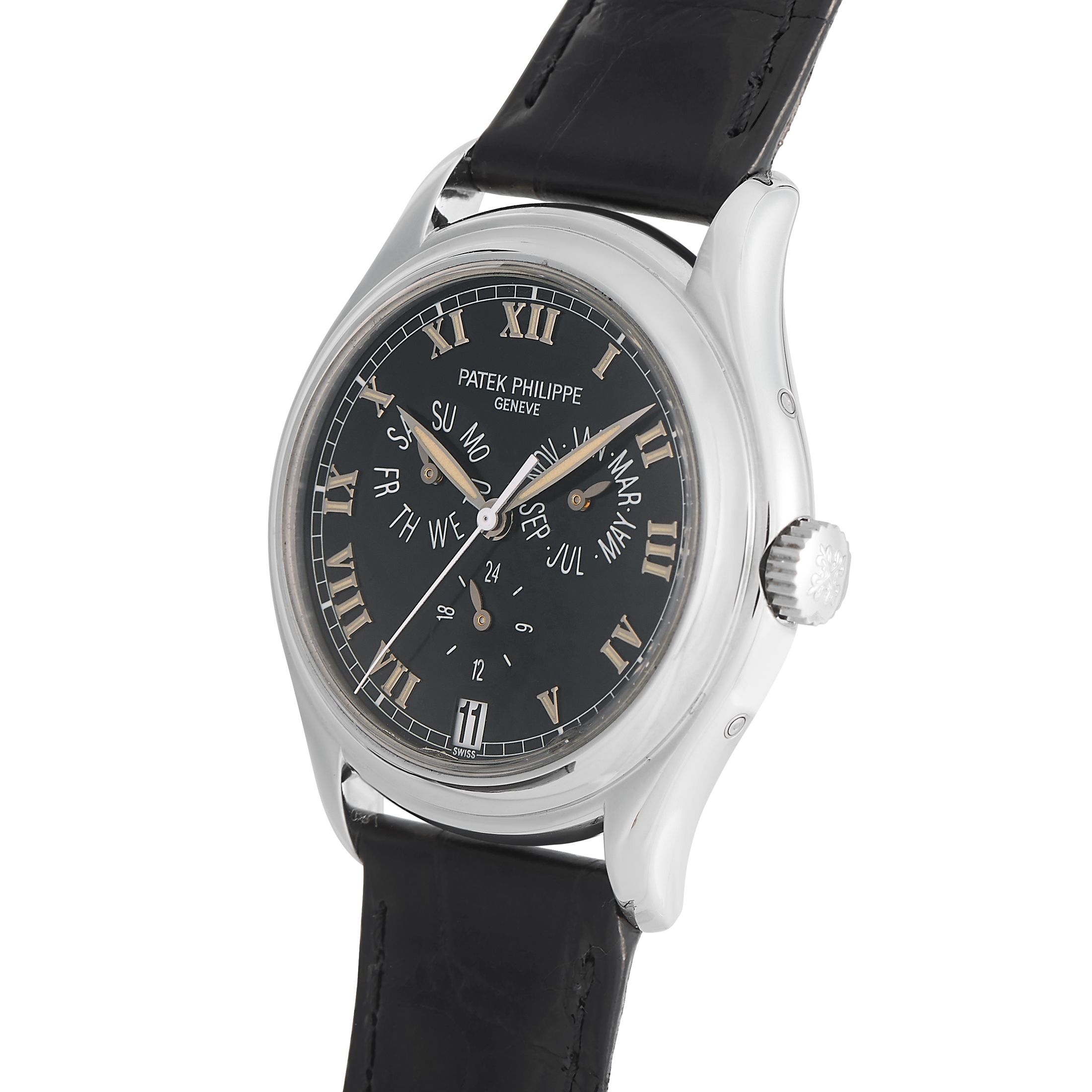 Patek Philippe Annual Calendar Platinum Watch 5035P