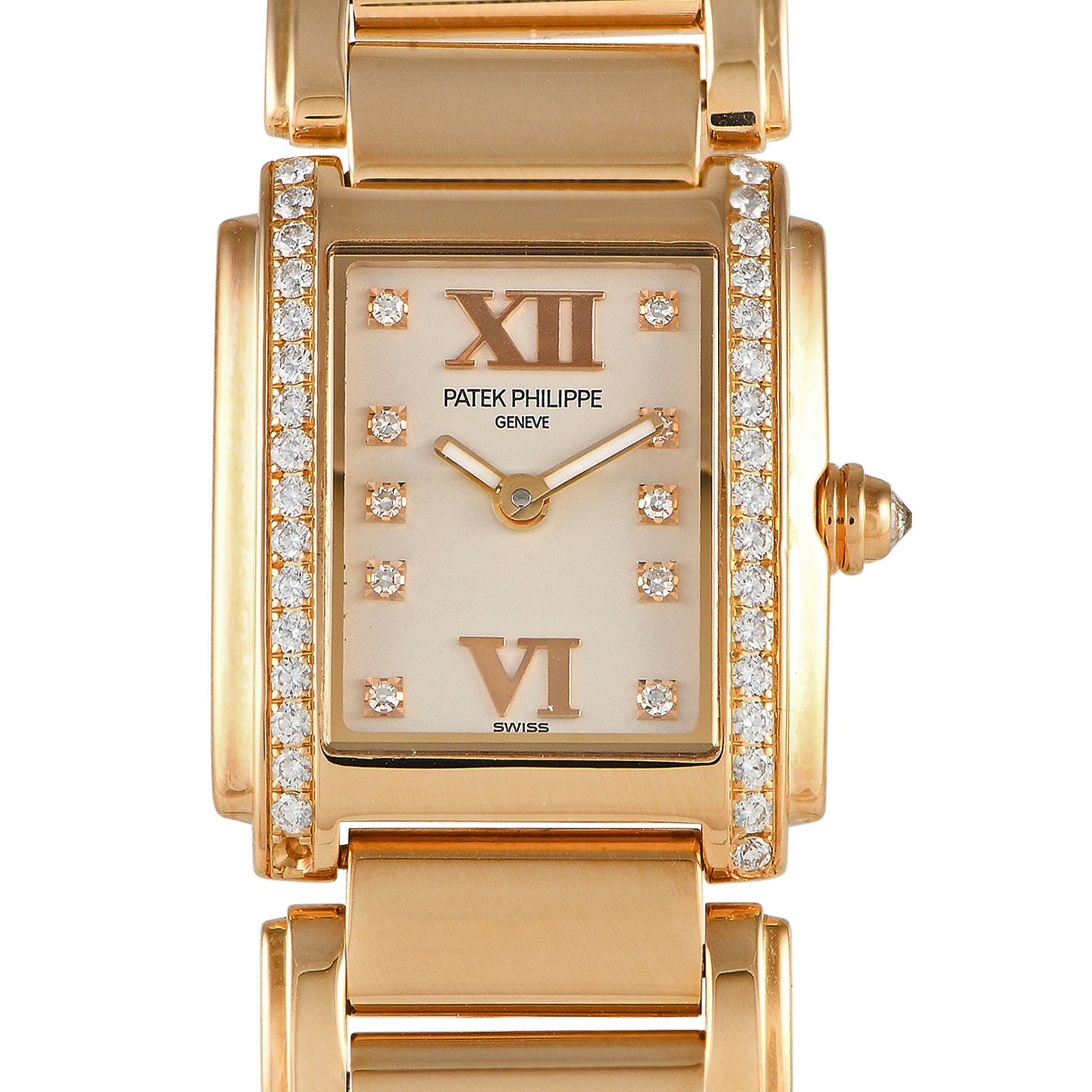 Patek Philippe Twenty-4 Diamond Ladies Watch 4908