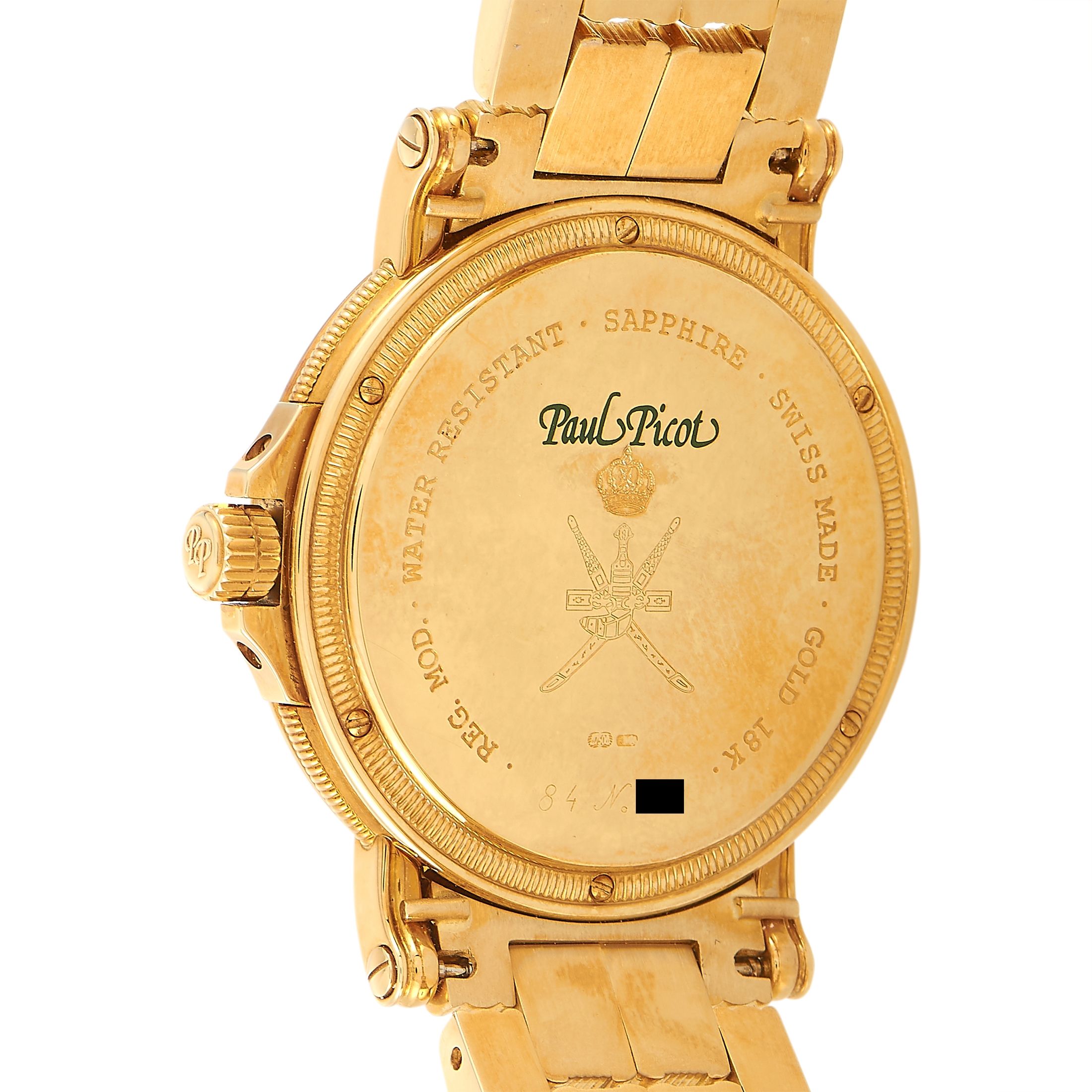 Paul Picot Atelier Classic Oman Khanjar Watch P.4017.82.732/B