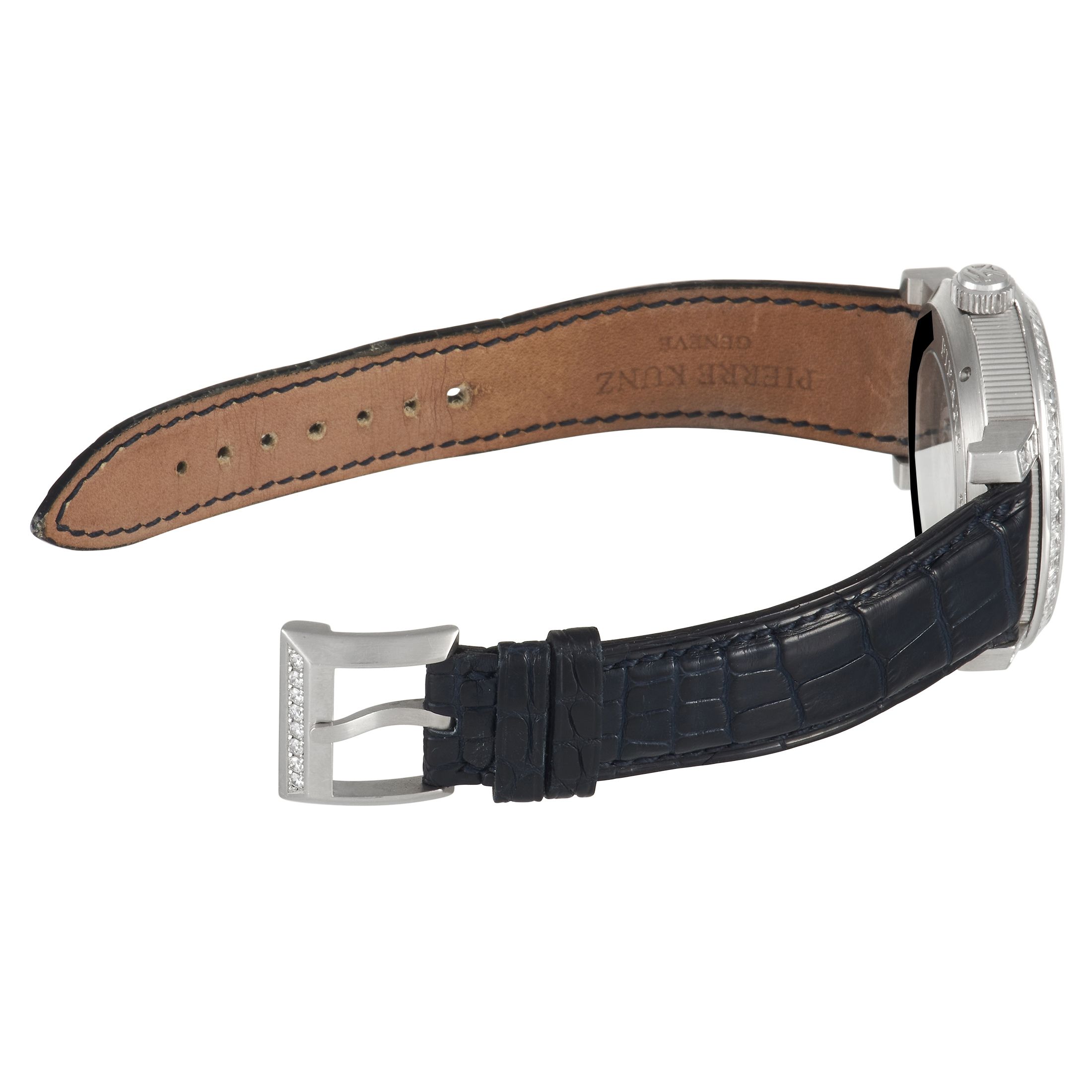 Pierre Kunz Spirit of Challenge Retrograde Diamond Watch PKA 011 SDR.3
