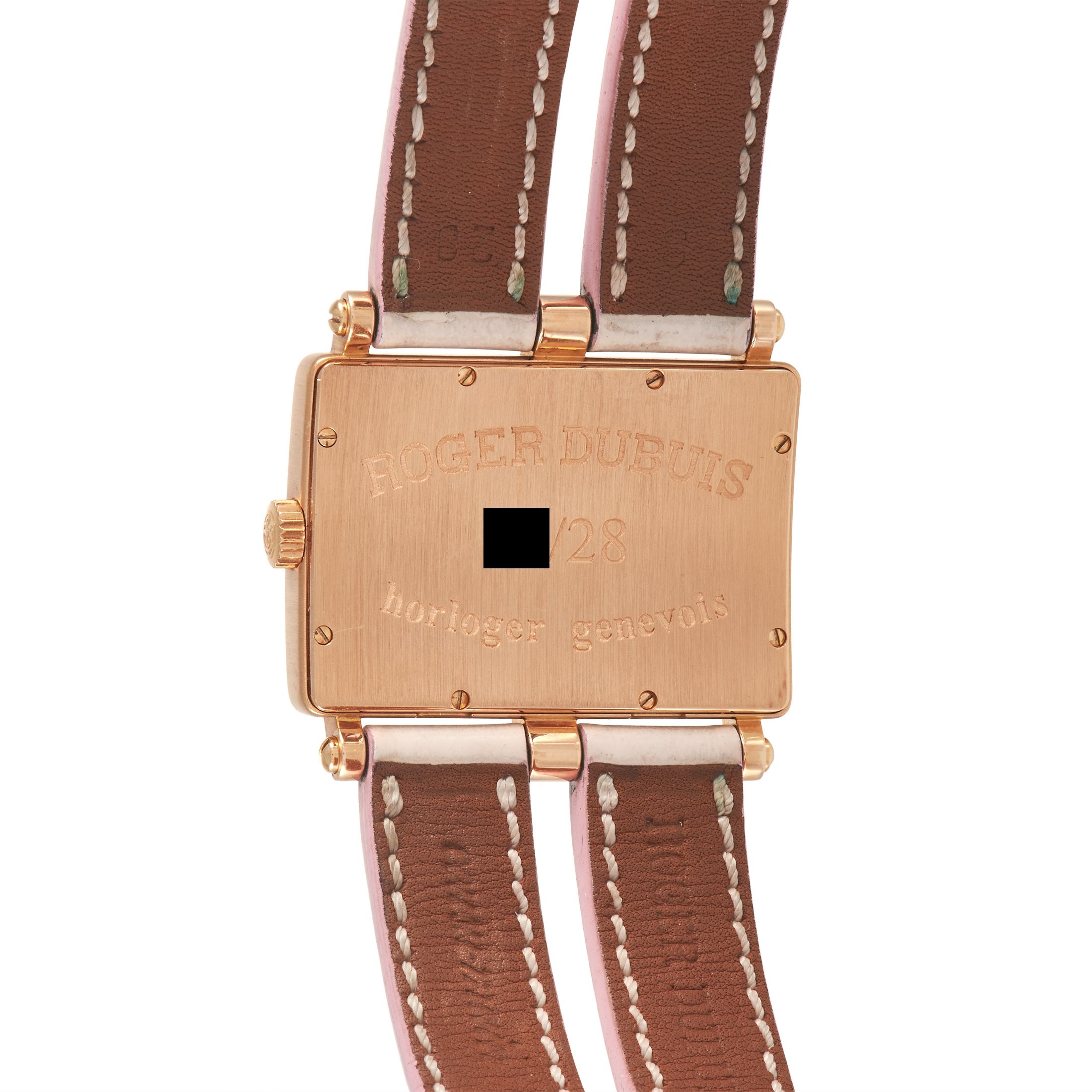 Roger Dubuis Too Much Rose Gold Diamond Ladies Watch