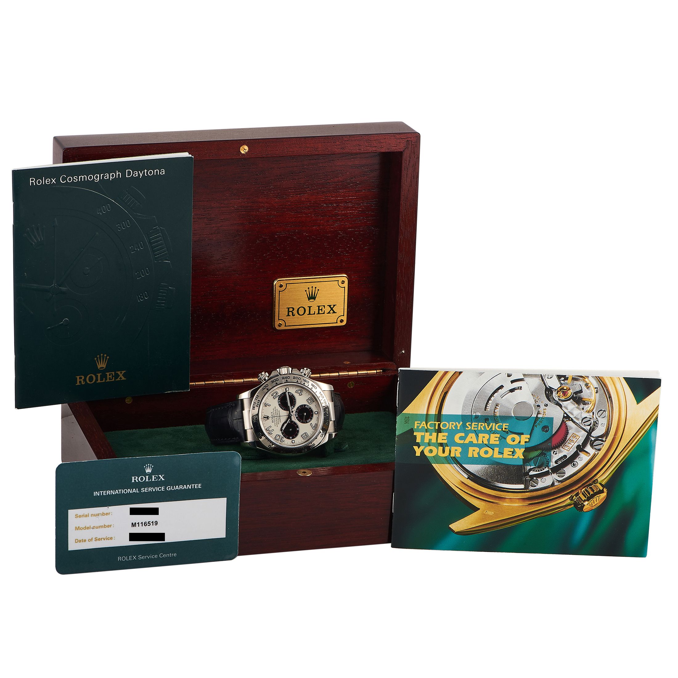 Rolex Daytona White Gold Watch 116519