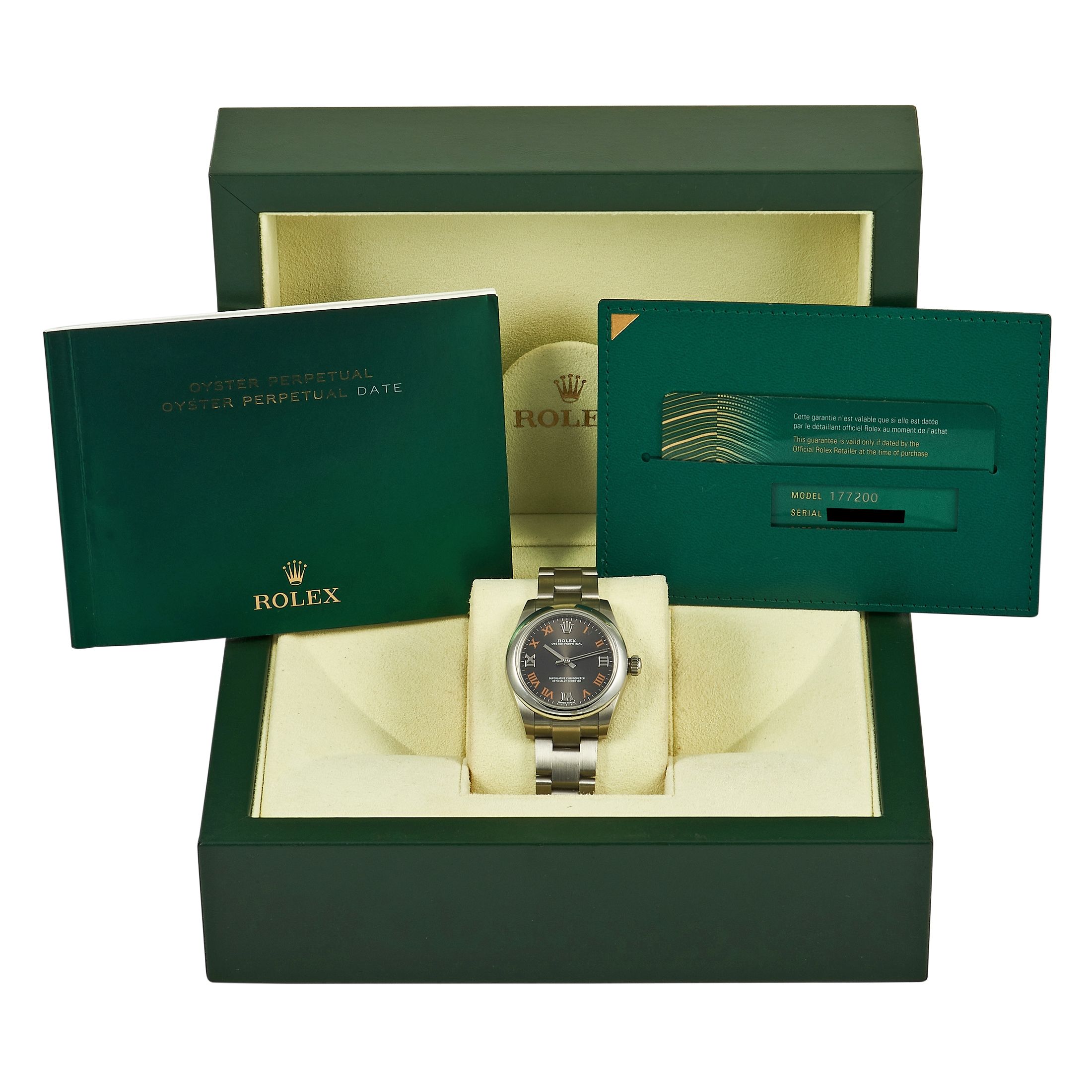 Rolex Oyster Perpetual 31 Watch 177200-0018