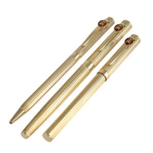 Royama 18K Yellow Gold Khanjar Pen Set