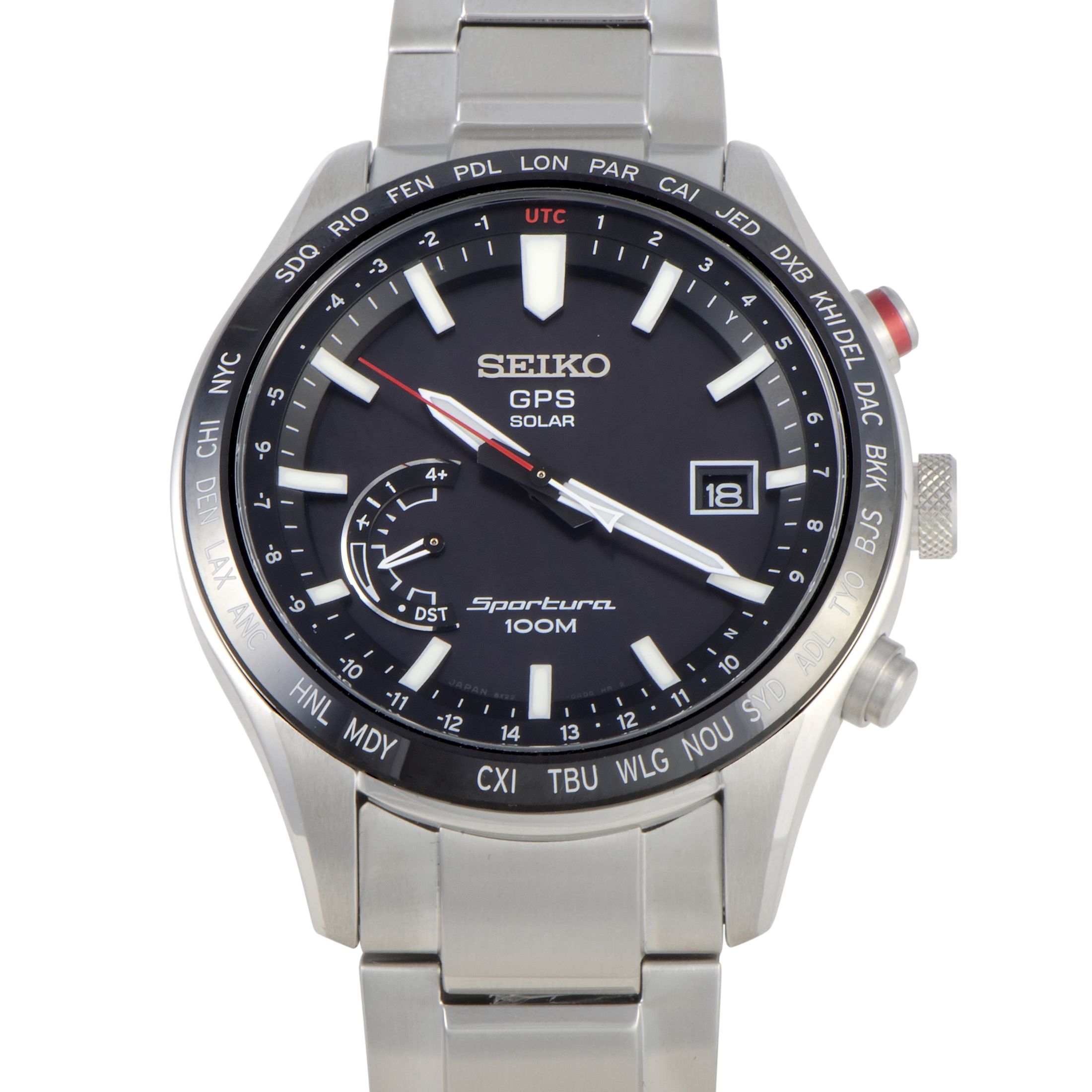 Seiko Sportura GPS Solar Watch SSF003