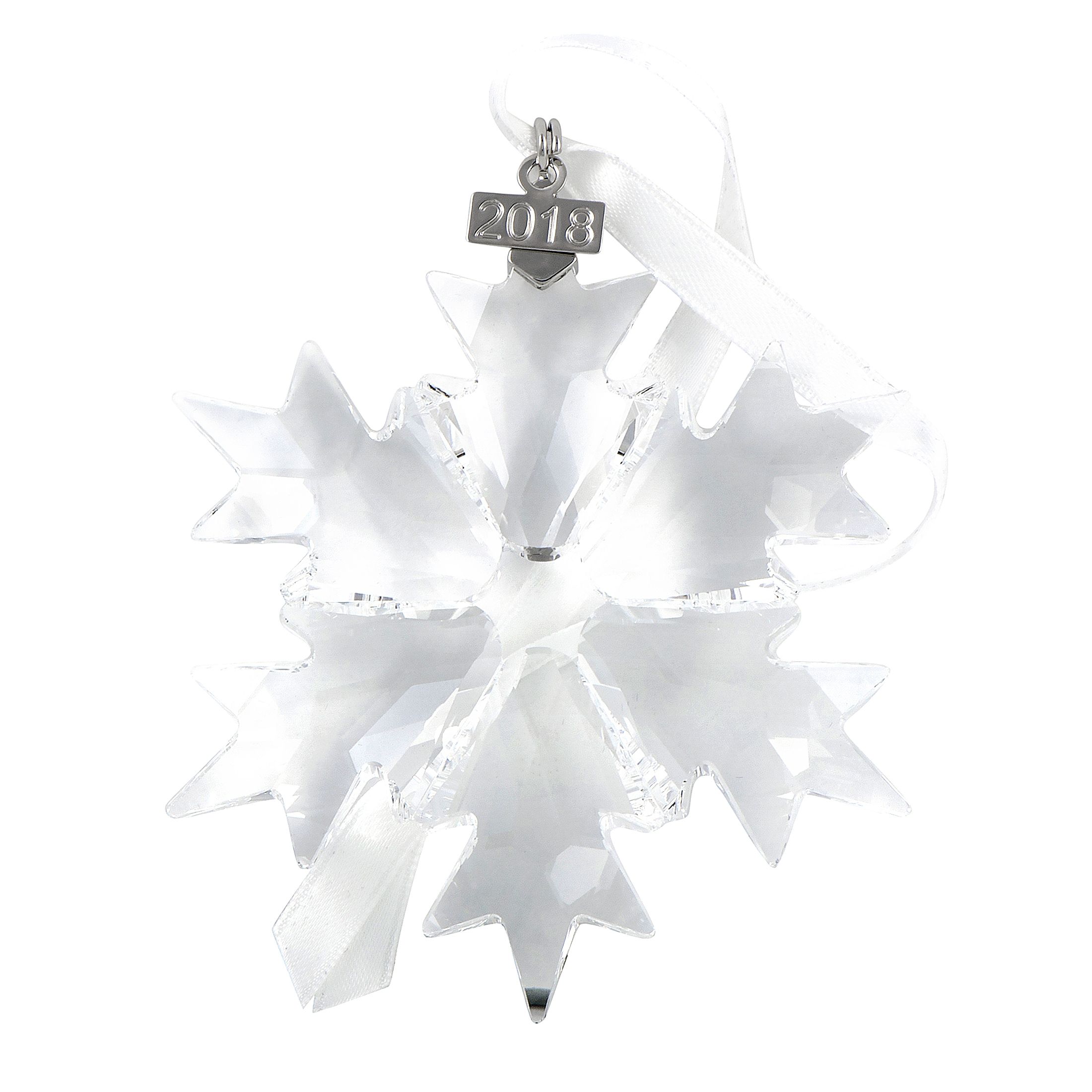 Swarovski 2018 Snowflake Christmas Ornament Set