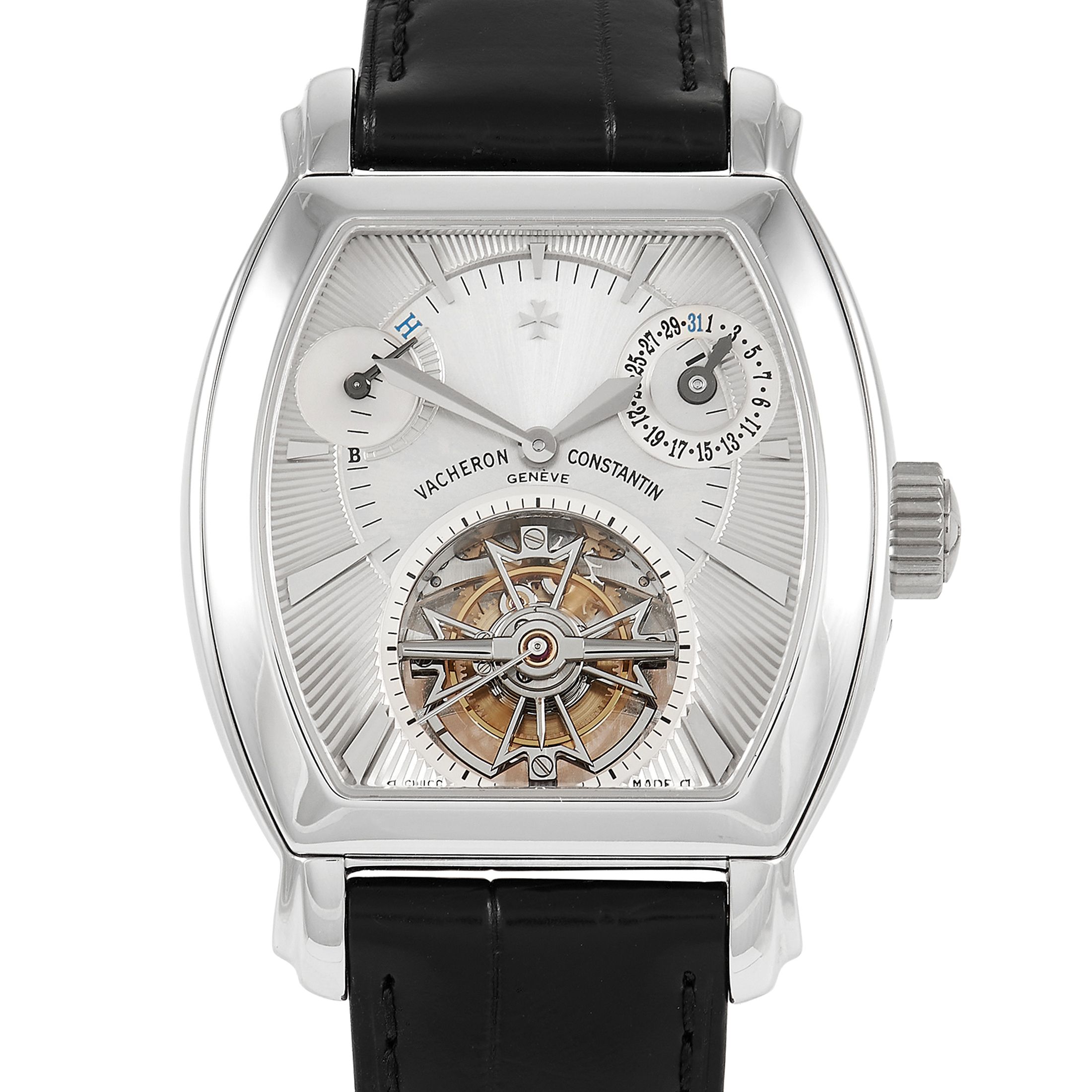 Vacheron Constantin Malte Tonneau Tourbillon Platinum Watch 30066/2