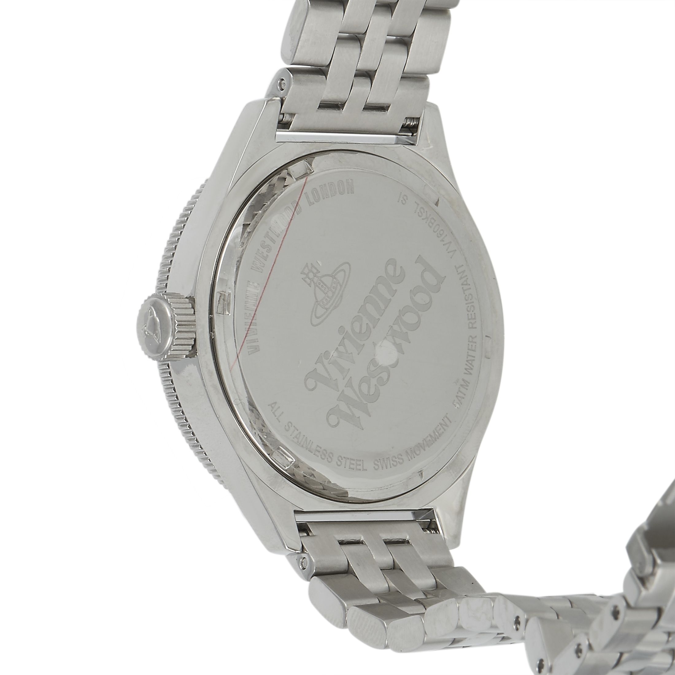 Vivienne Westwood Smithfield Stainless Steel Watch VV160BKSL