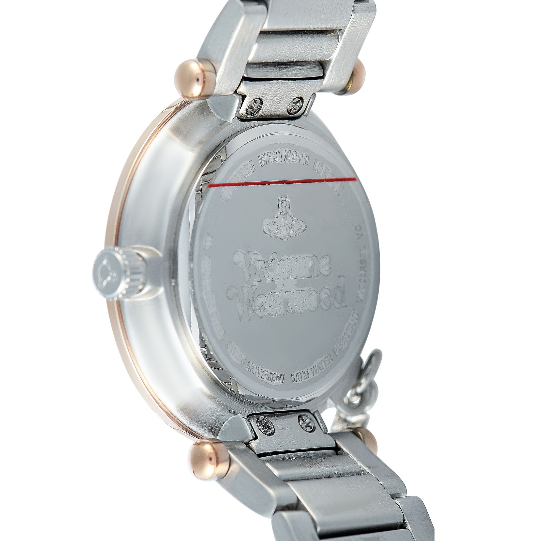 Vivienne Westwood Orb Two-Tone Stainless Steel Watch VV006RSSL