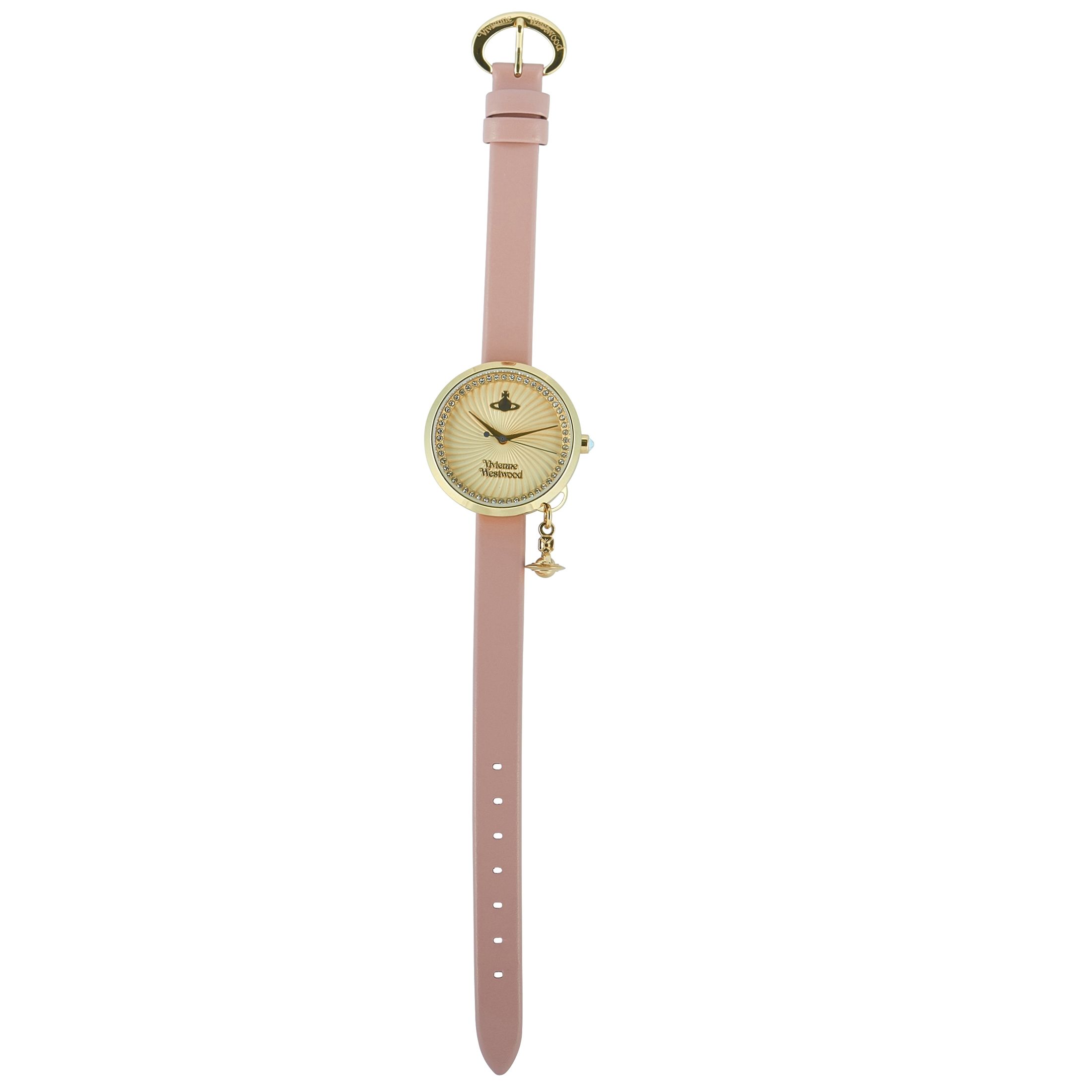Vivienne Westwood Bow Gold-Tone Stainless Steel Watch VV139WHPK