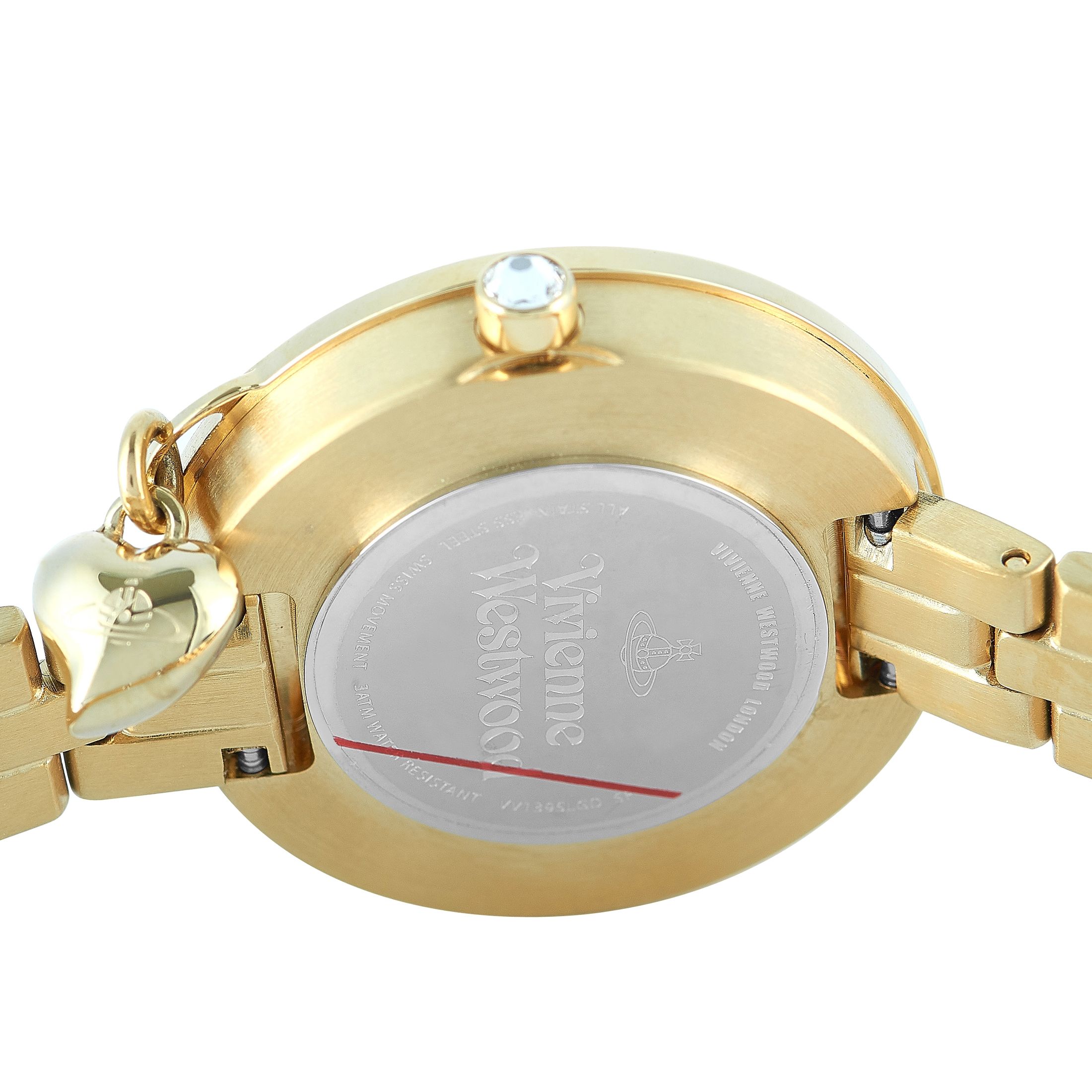 Vivienne Westwood Bow Gold-Tone Stainless Steel Watch VV139SLGD