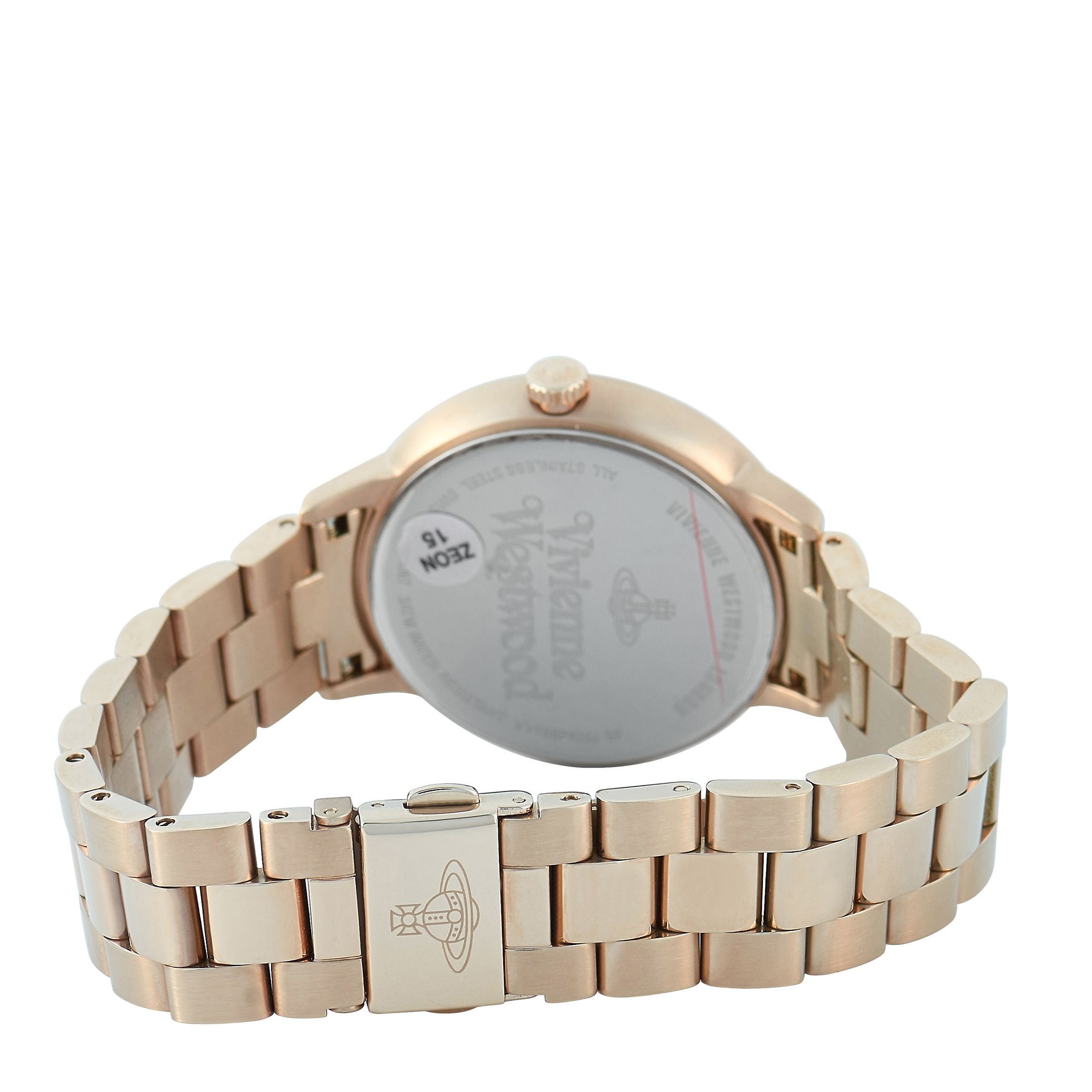 Vivienne Westwood Portobello Rose Gold-Tone Stainless Steel Watch VV158PKNU