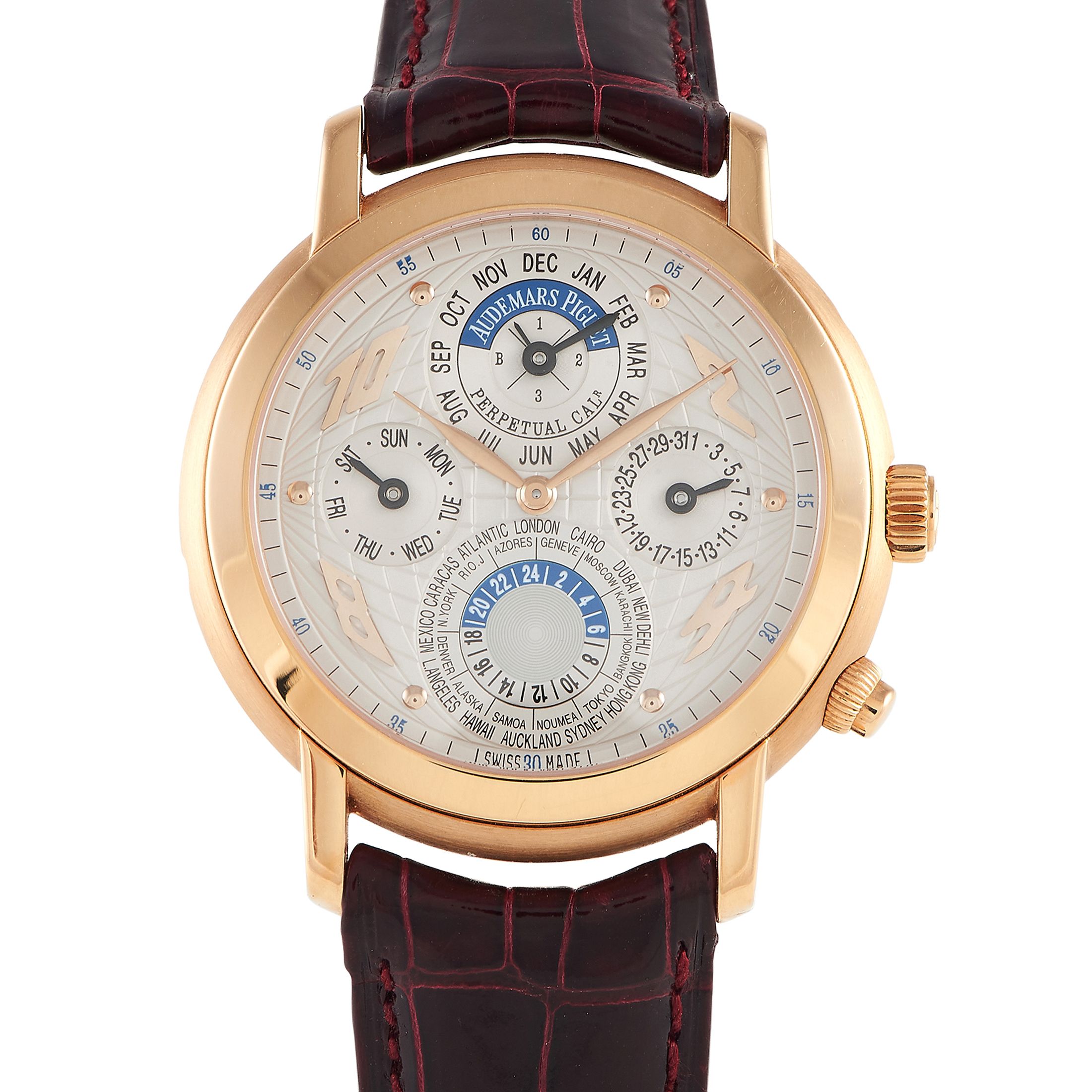 Audemars Piguet Jules Audemars Quantieme Perpetual Metropolis Watch 25919OR.OO.D002CR.01