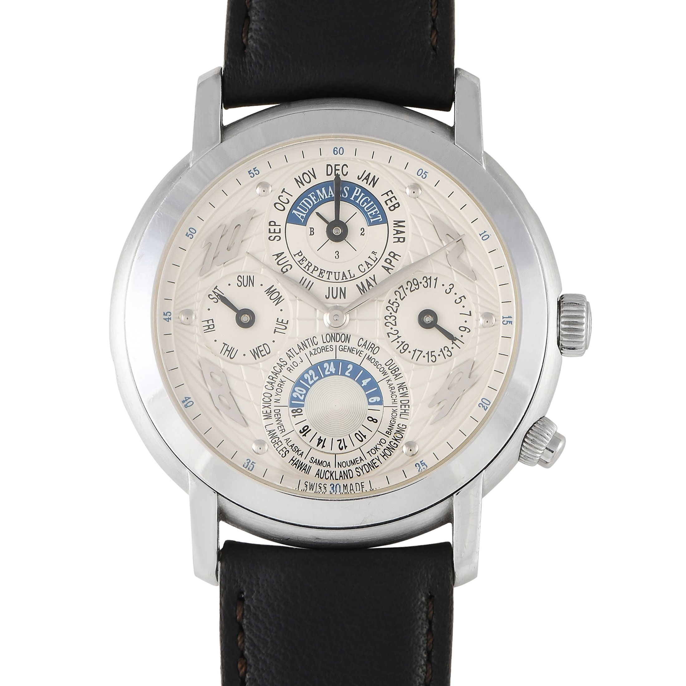 Audemars Piguet Jules Audemars Quantieme Perpetual Metropolis Anniversary Edition Watch 25962BC.OO.D002CR.01